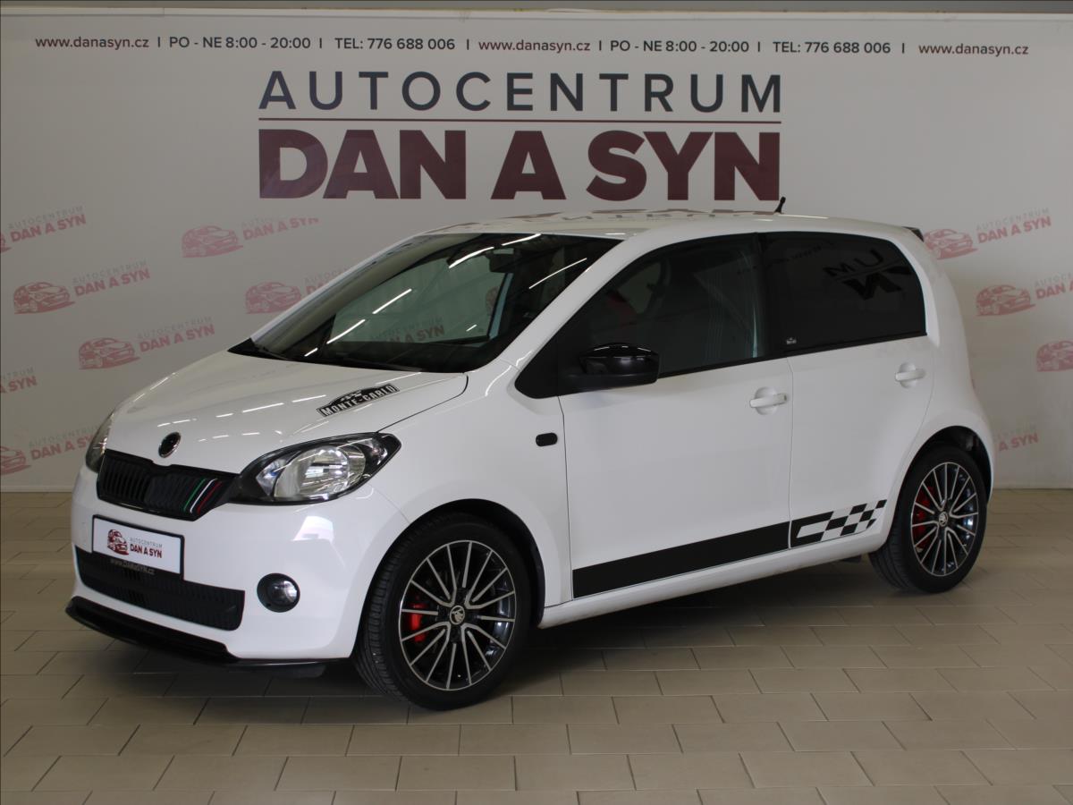 Škoda Citigo 1,0 MPi MONTE CARLO NAVI