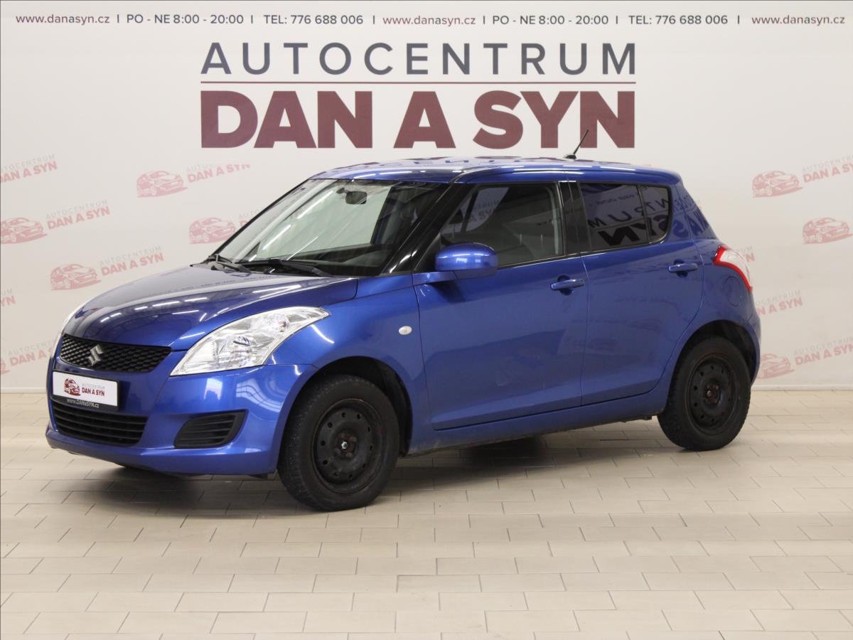 Suzuki Swift 1,2 i 4x4 pěkný stav, serv.kni