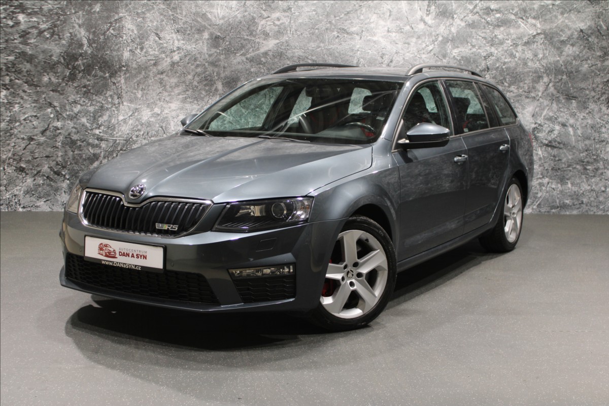 Škoda Octavia 2,0 162 kW RS DSG, NAVI, 1. ma