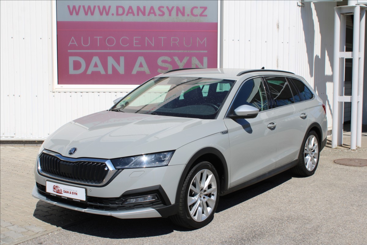 Škoda Octavia 2,0 TDI Scout 4x4 DSG 1.majite