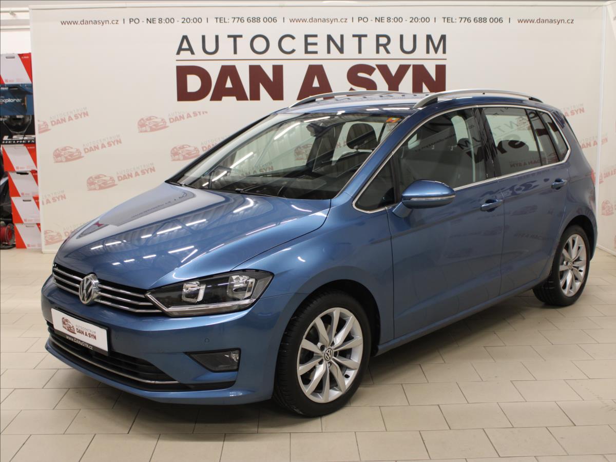 Volkswagen Golf Sportsvan 1,4 TSI 1. maj. servisní histo
