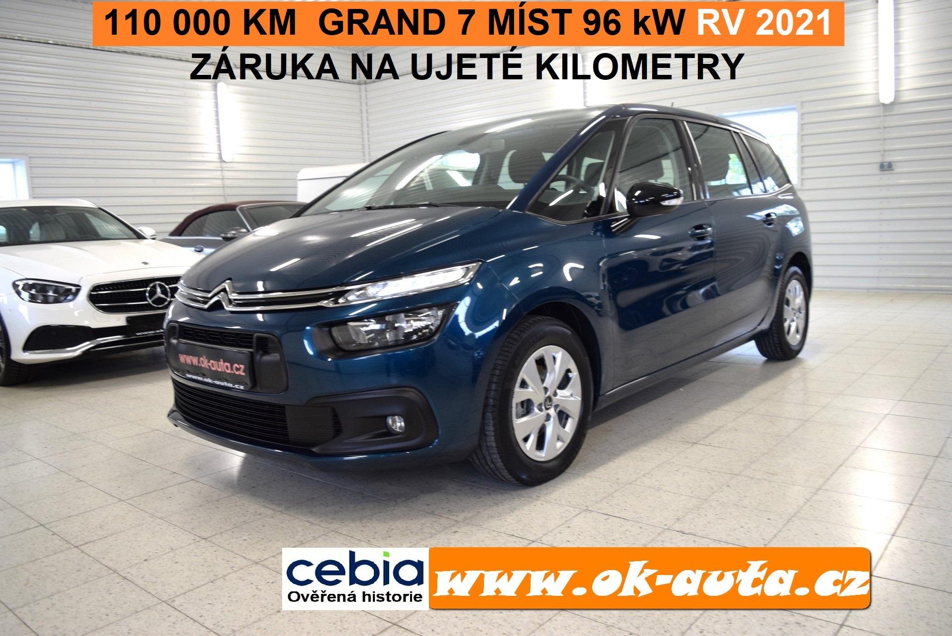 Citroën Grand C4 SpaceTourer 1.5 BHDI 7 MÍST 96 kW 2021