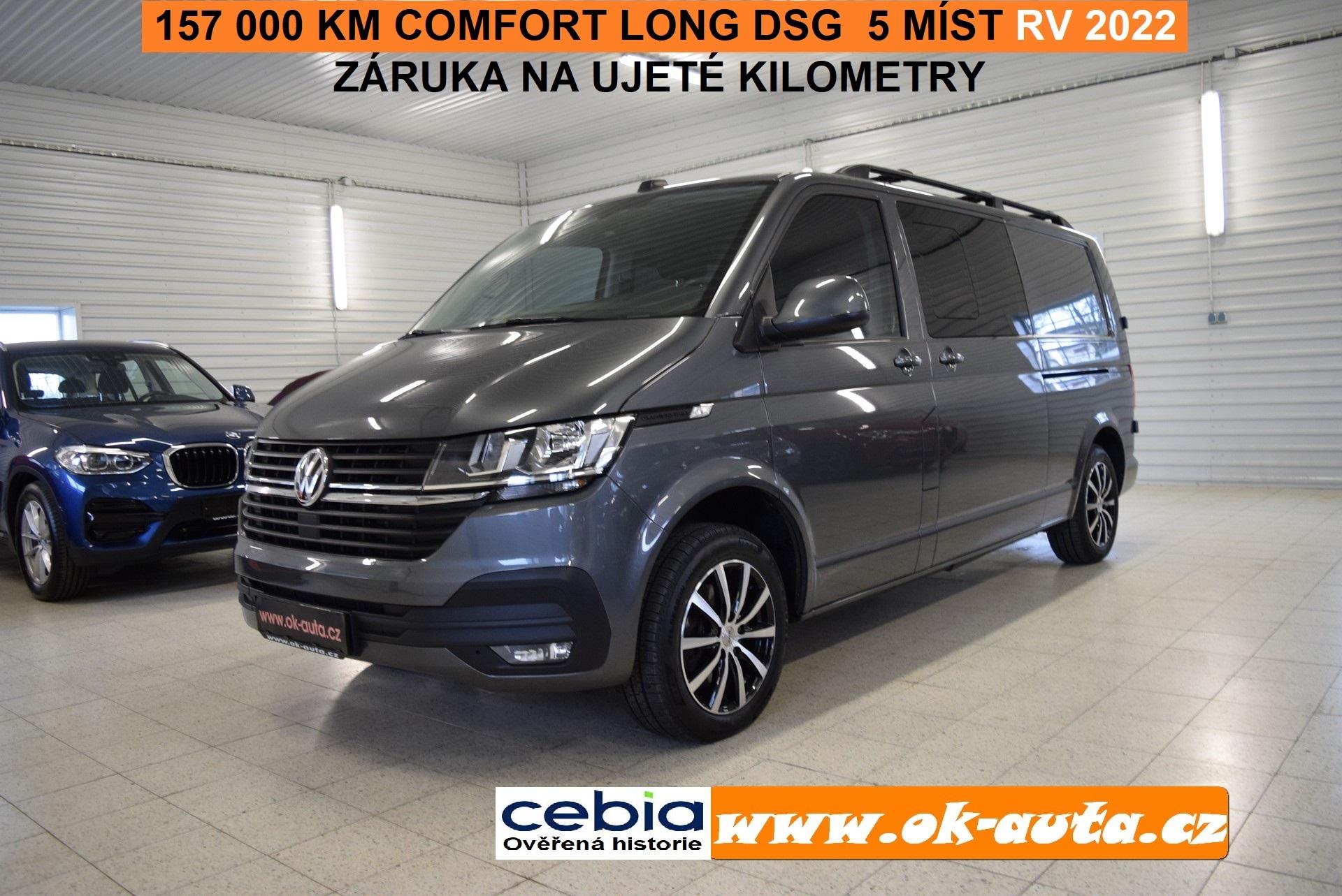 Volkswagen Transporter 2.0TDI COMFORT DSG LONG 5 MÍST
