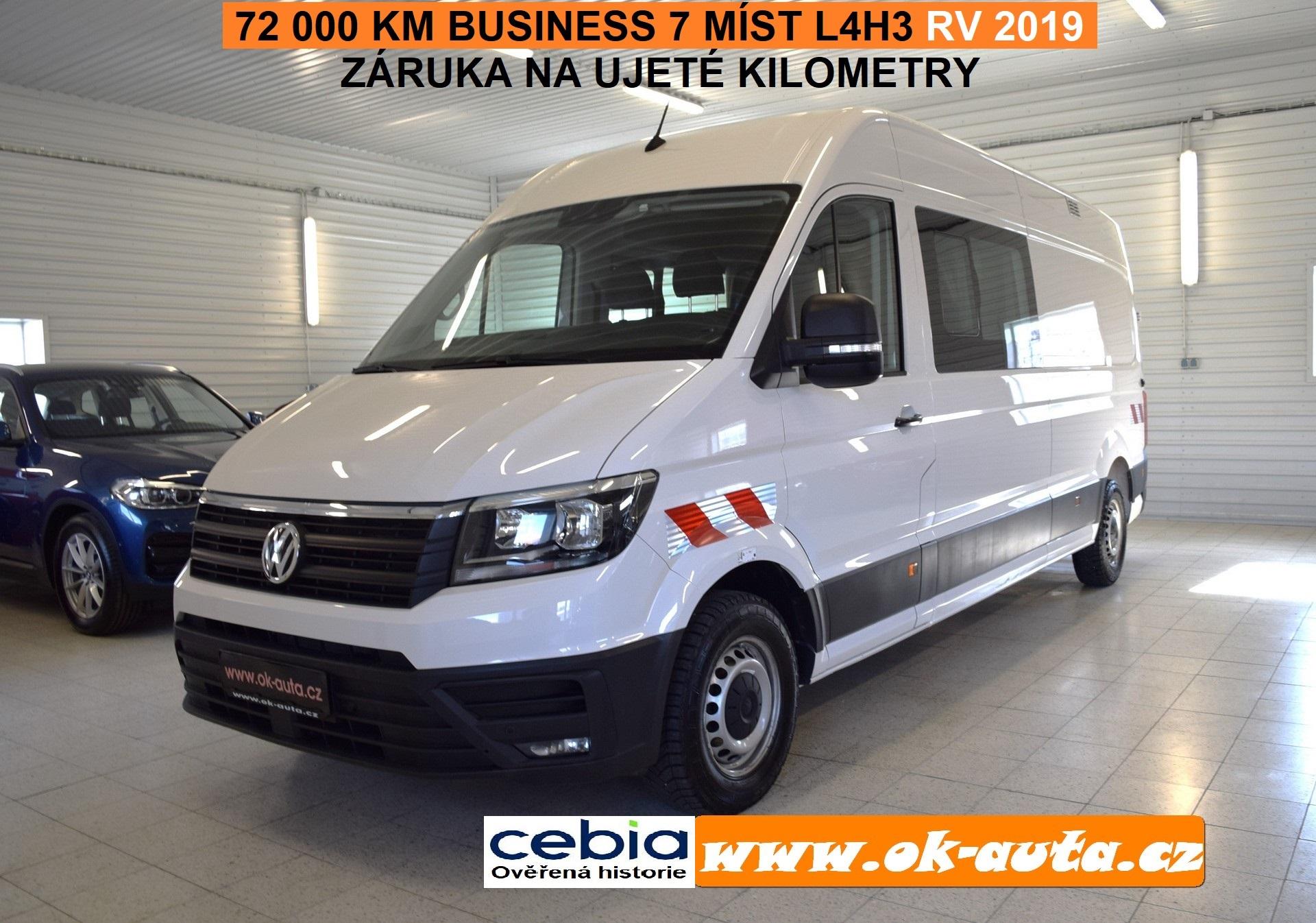 Volkswagen Crafter 2.0 TDI 7 MÍST L4H3 72 000 KM