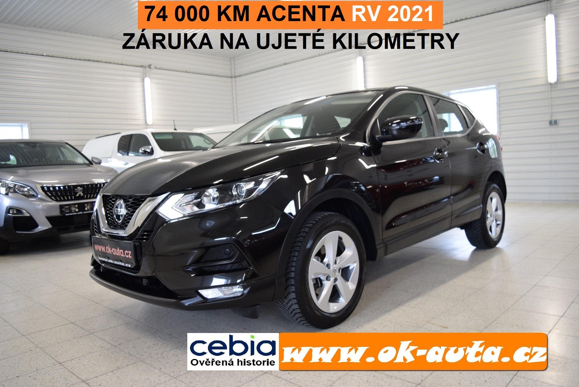 Nissan Qashqai 1.5 DCI ACENTA 74 000 KM-DPH