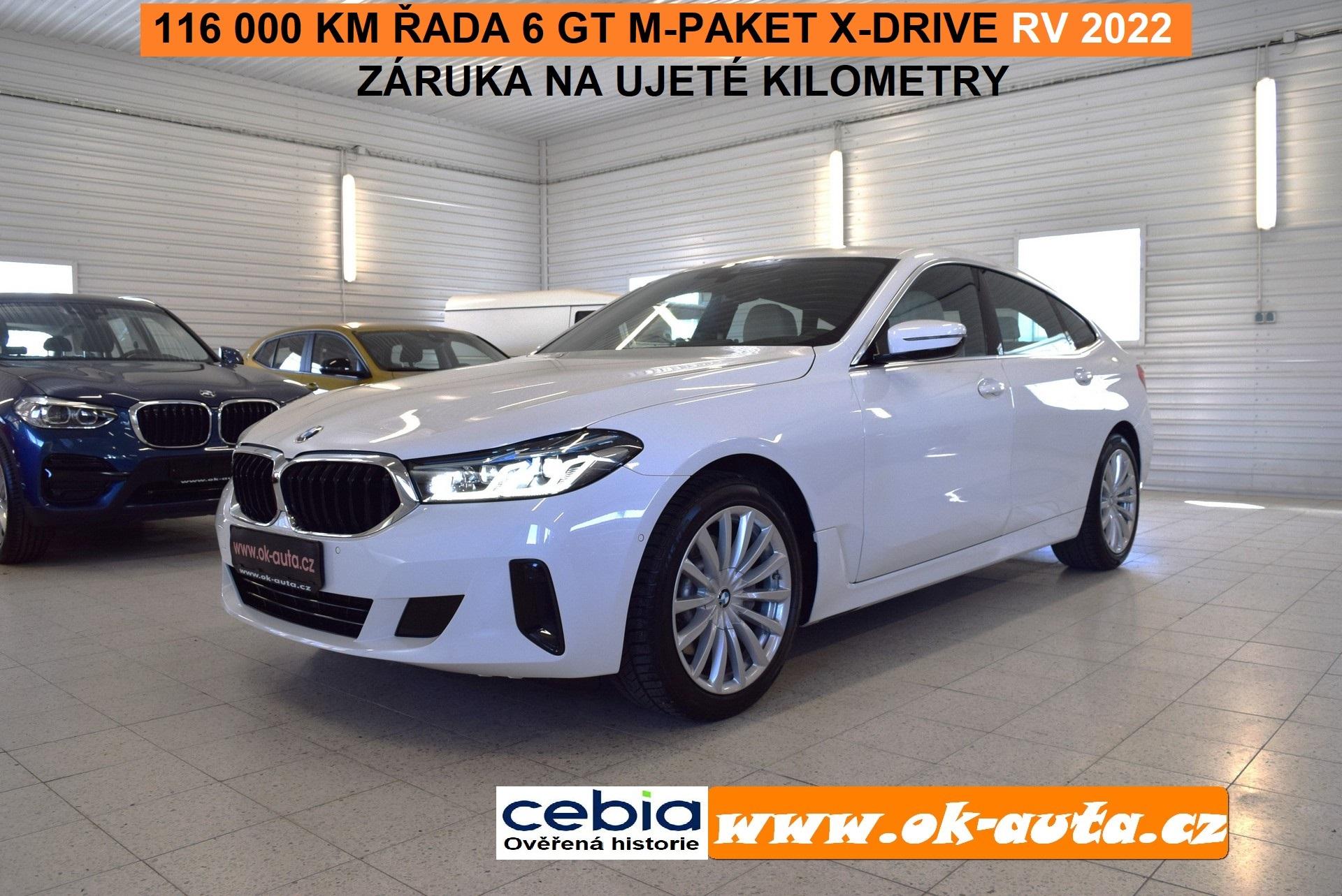 BMW Řada 6 GT 620 M-PAKET X-DRIVE 2022