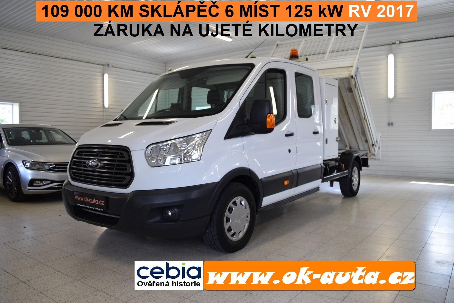 Ford Transit 2.0 TDCI 6 MÍST 125 kW 12/2017