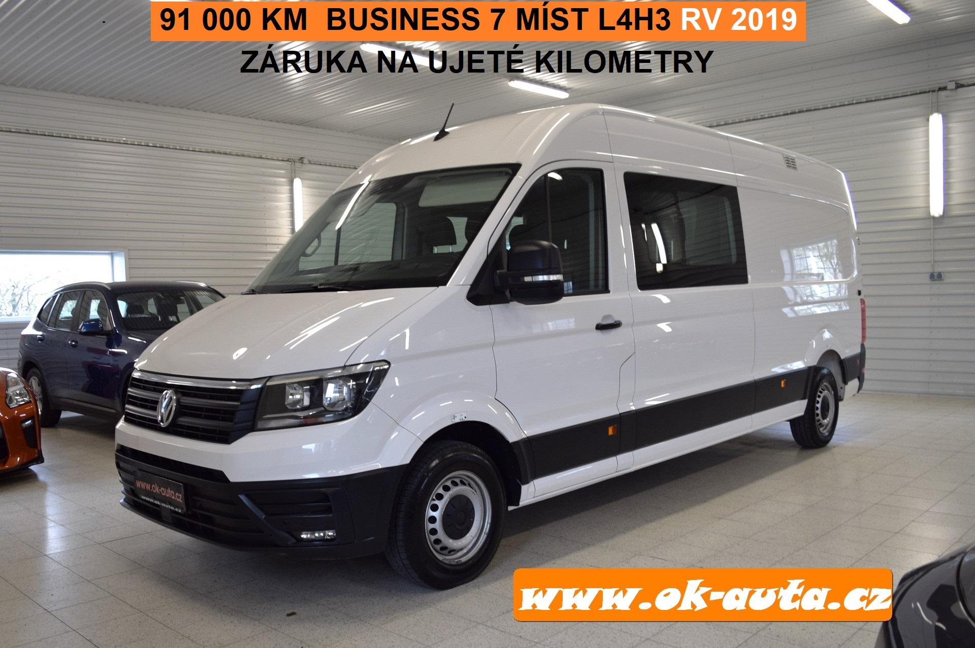 Volkswagen Crafter 2.0 TDI 7 MÍST L4H3 91 000 KM