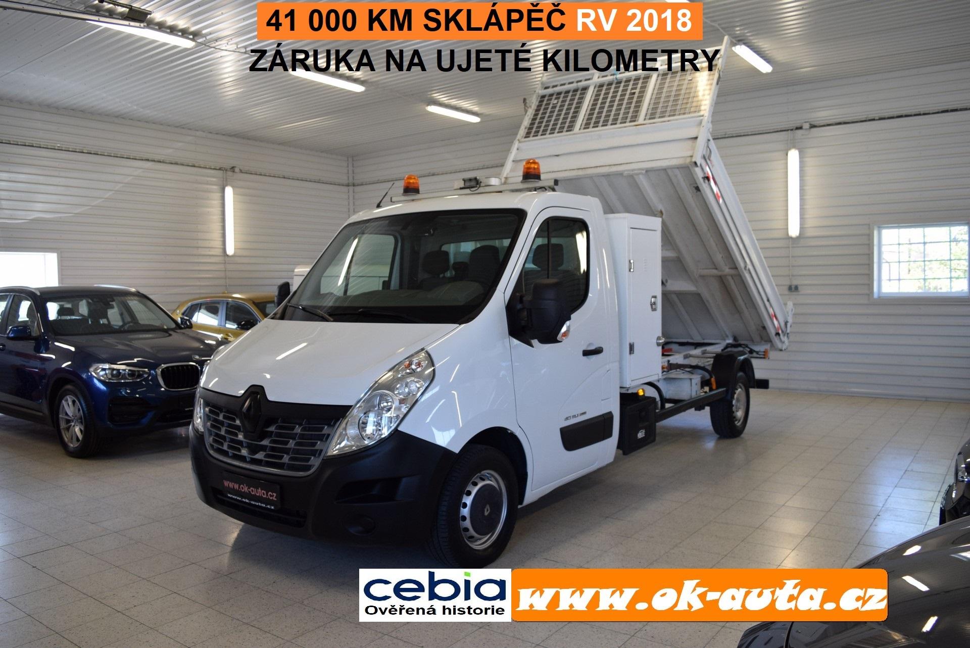 Renault Master 2.3 dCi SKLÁPĚČ 41 000 KM-DPH