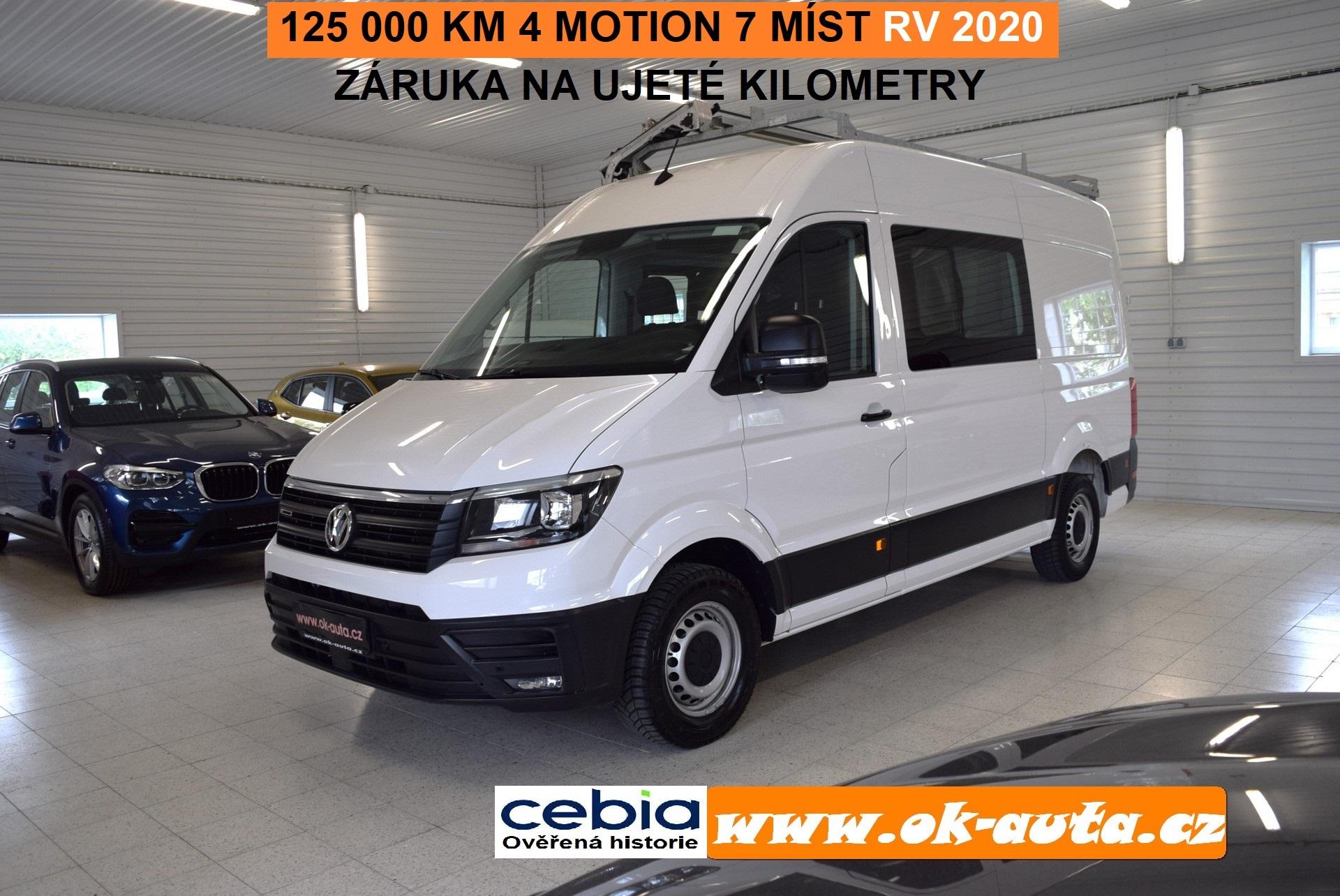 Volkswagen Crafter 2.0 TDI 4 MOTION 7 MÍST 2020