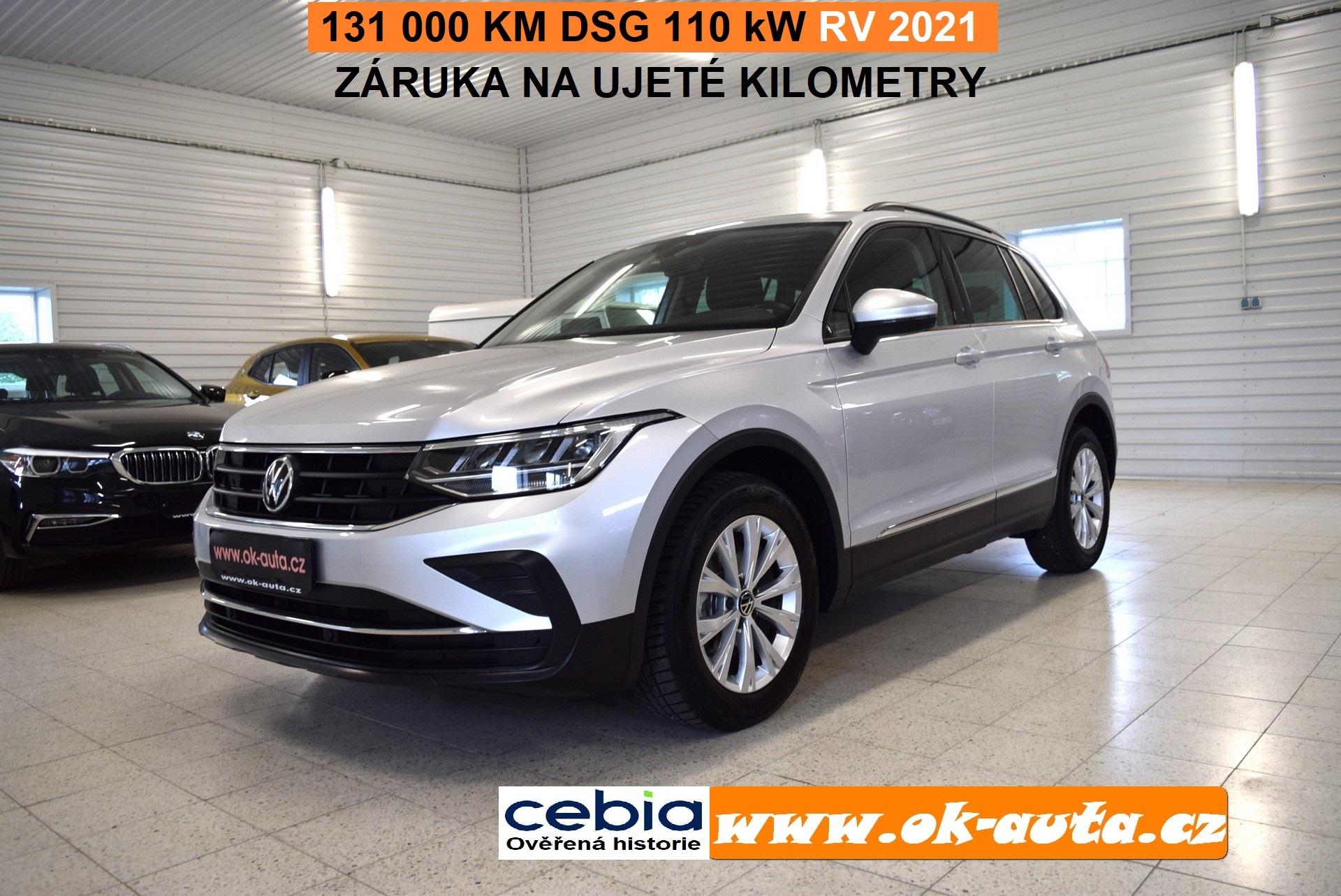 Volkswagen Tiguan 2.0 TDI DSG 110 kW 2021-DPH