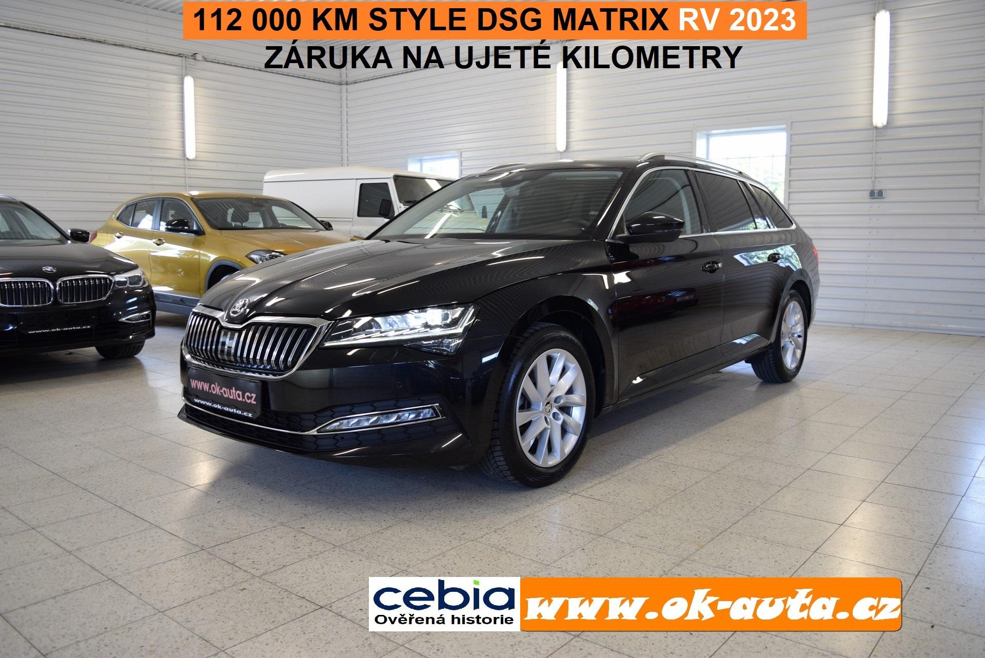 Škoda Superb 2.0 TDI STYLE MATRIX DSG