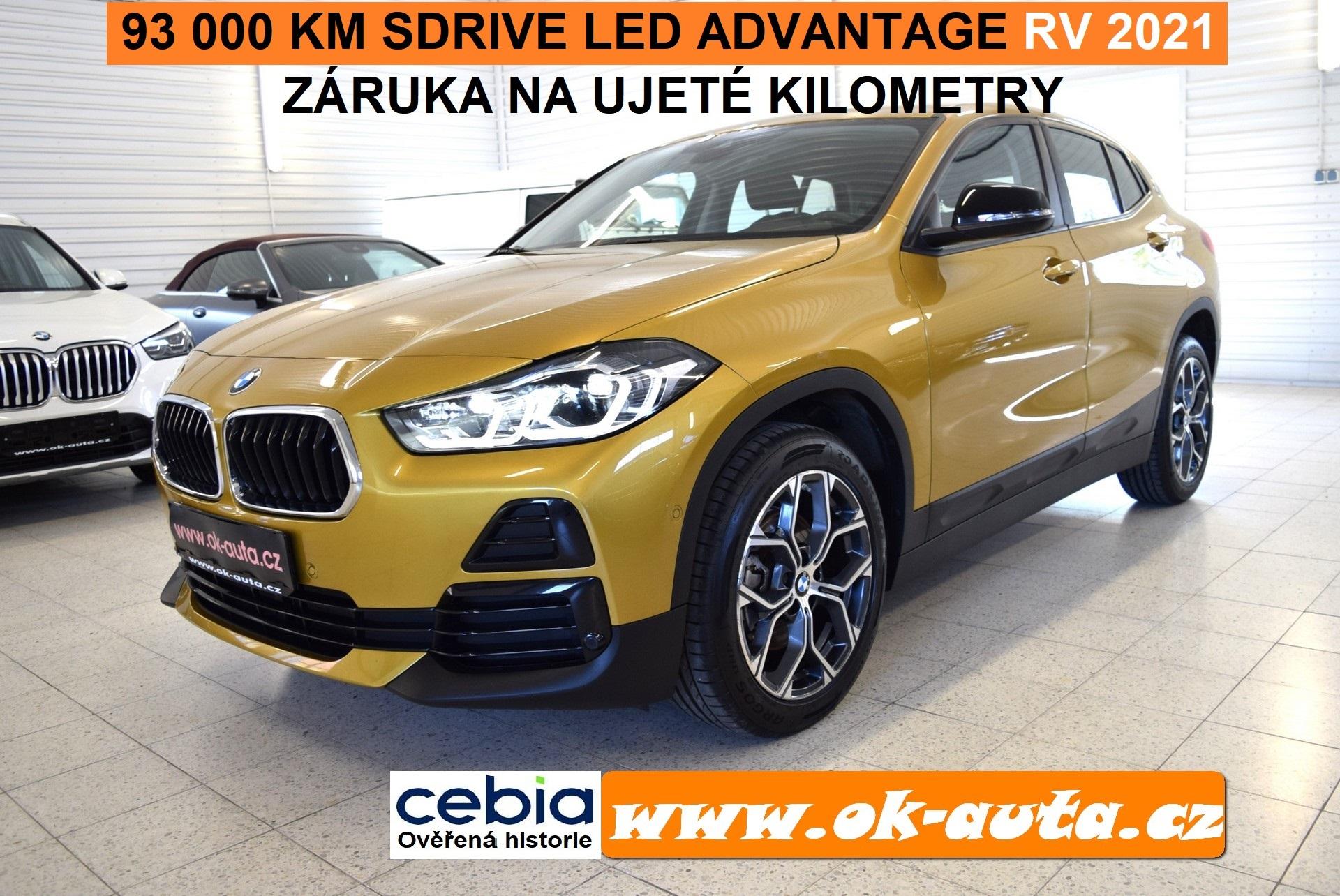 BMW X2 SDRIVE LED ADVANTAGE 2021