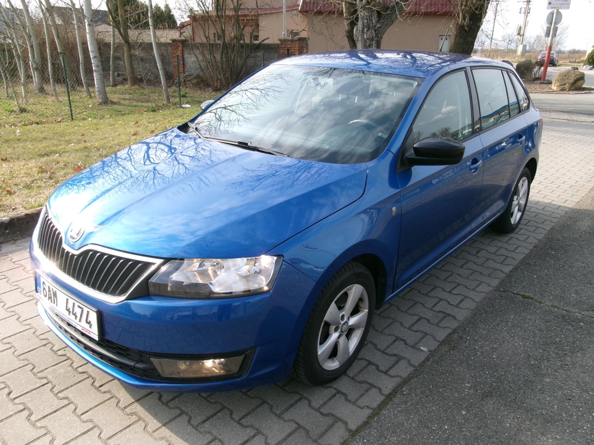 Škoda Rapid 1,6TDI Spaceback NAVI TEMP