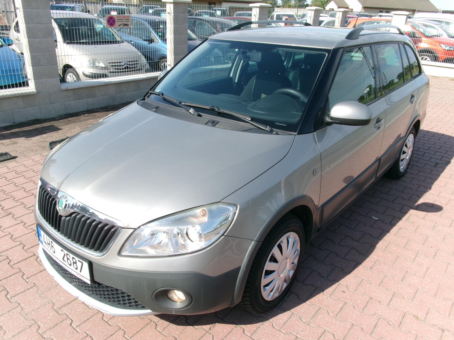 Škoda Fabia 1,2TSI SCOUT KLIMA TAŽNÉ