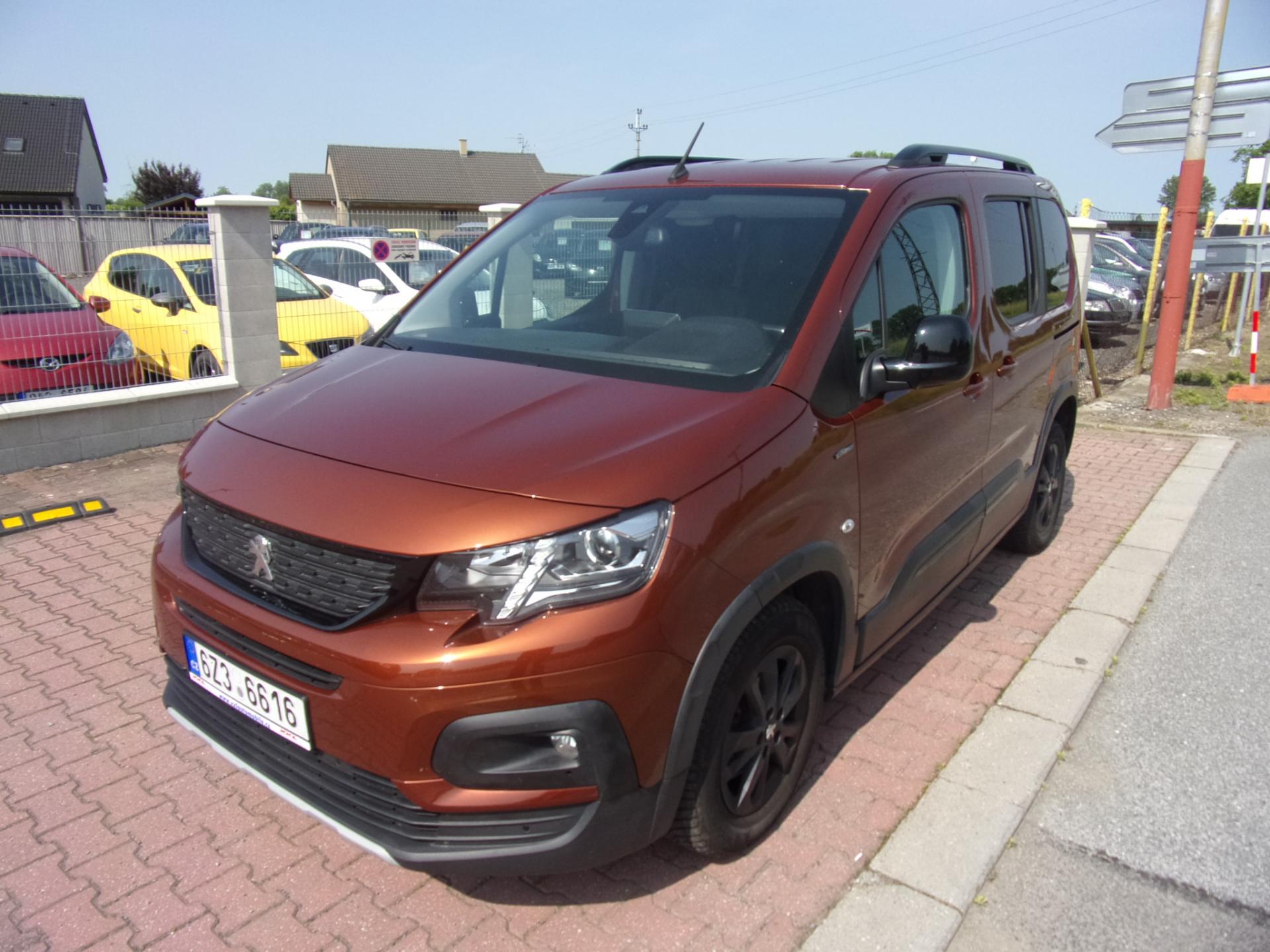 Peugeot Rifter 1,5 BlueHDI GT Line ČR 1.MAJ