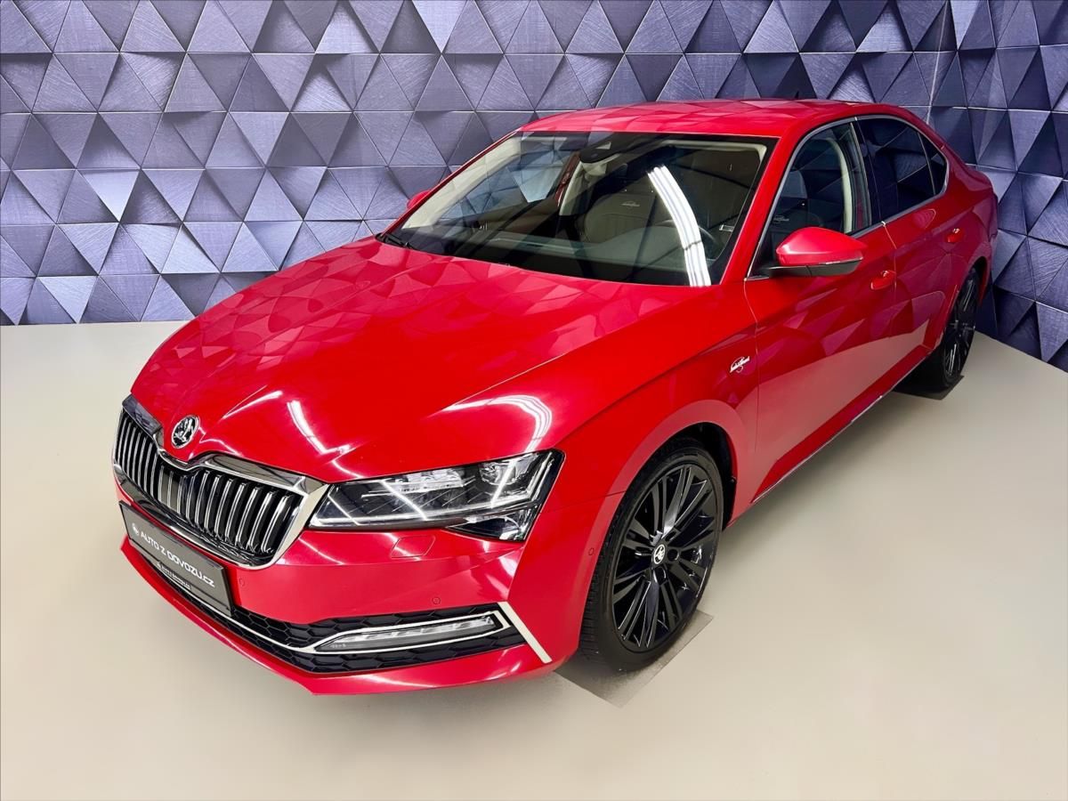 Škoda Superb 2.0 TDI 4x4 DSG L&K, WEBASTO