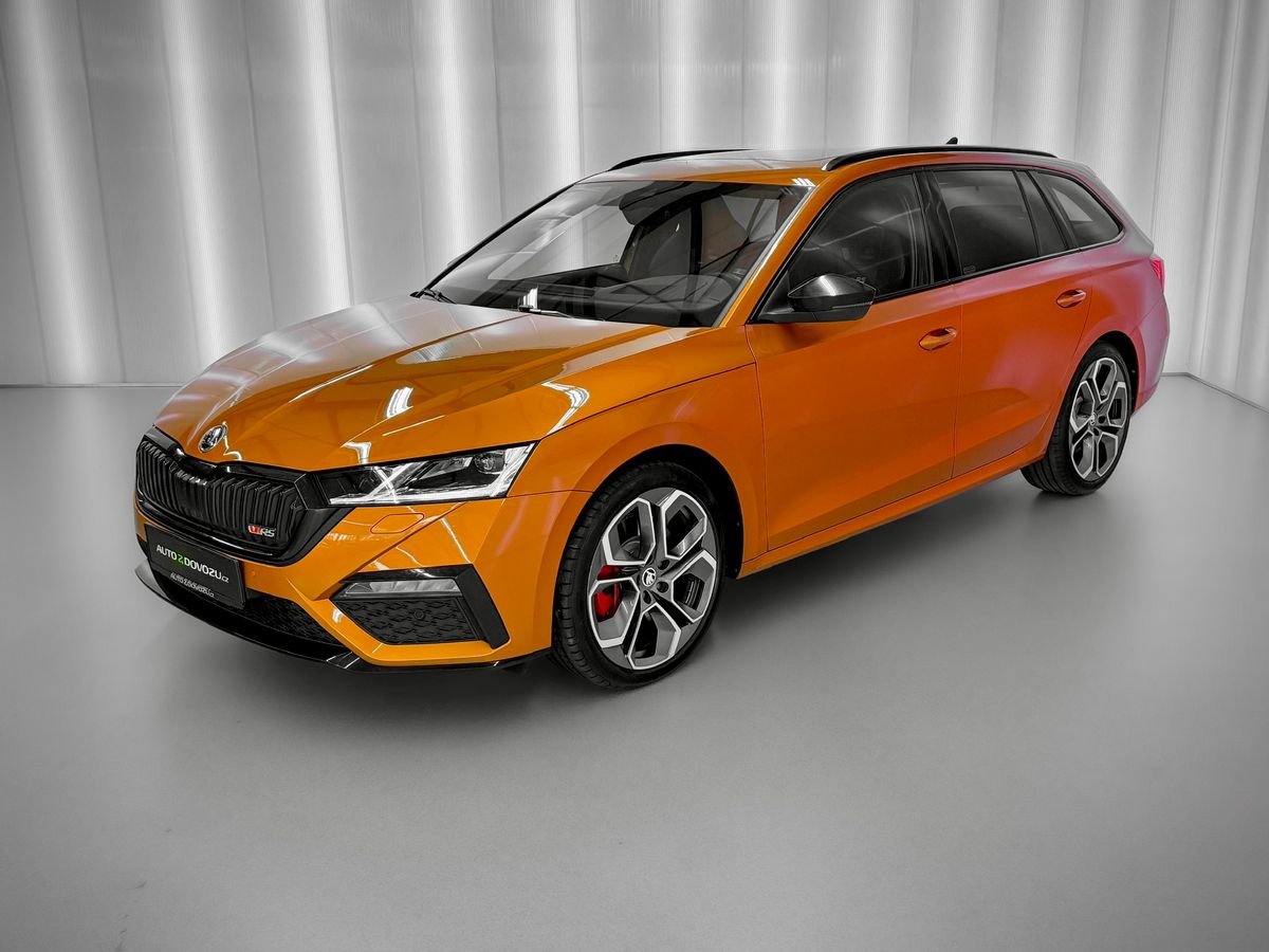 Škoda Octavia 2.0 TSI RS CHALLENGE, MASÁŽE,