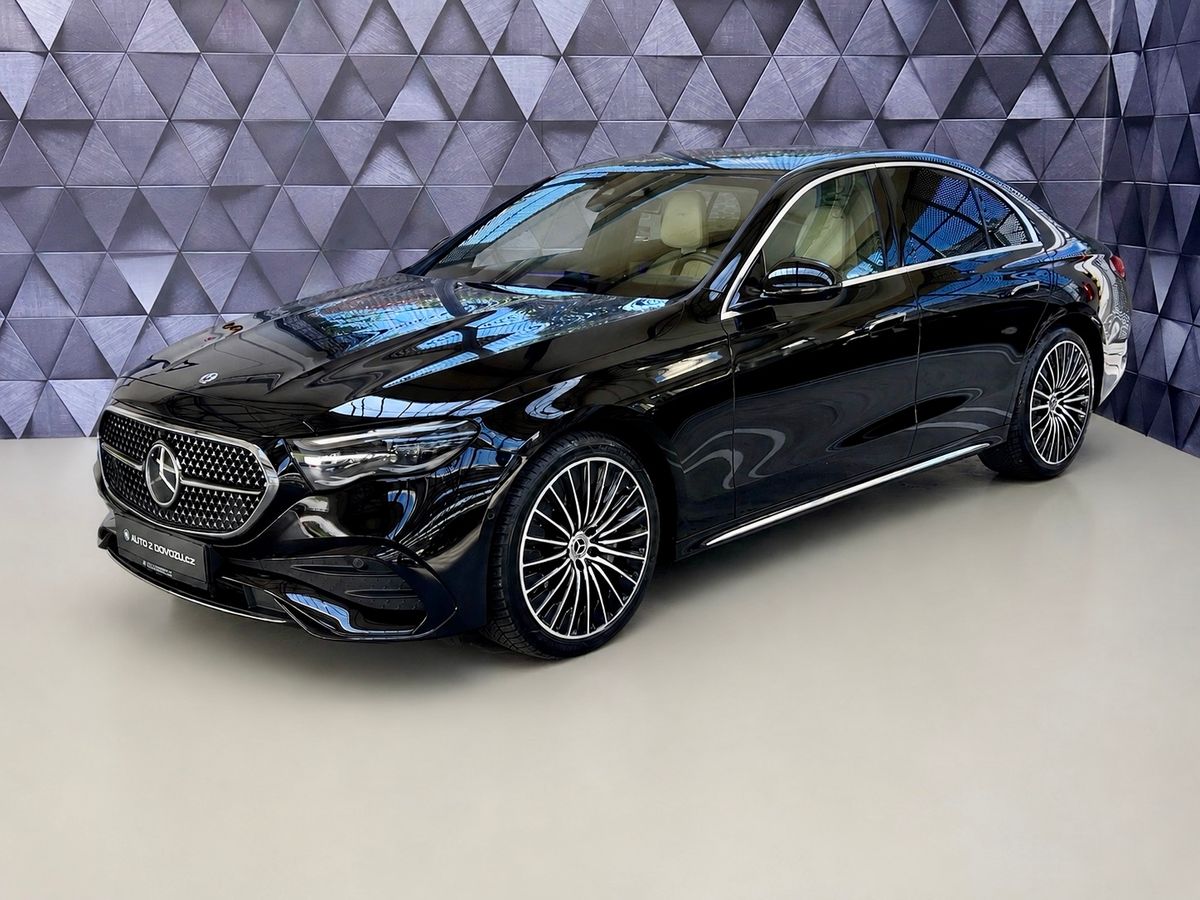 Mercedes-Benz Třídy E d 4M AMG, VZDUCH, EL. TAŽNÉ