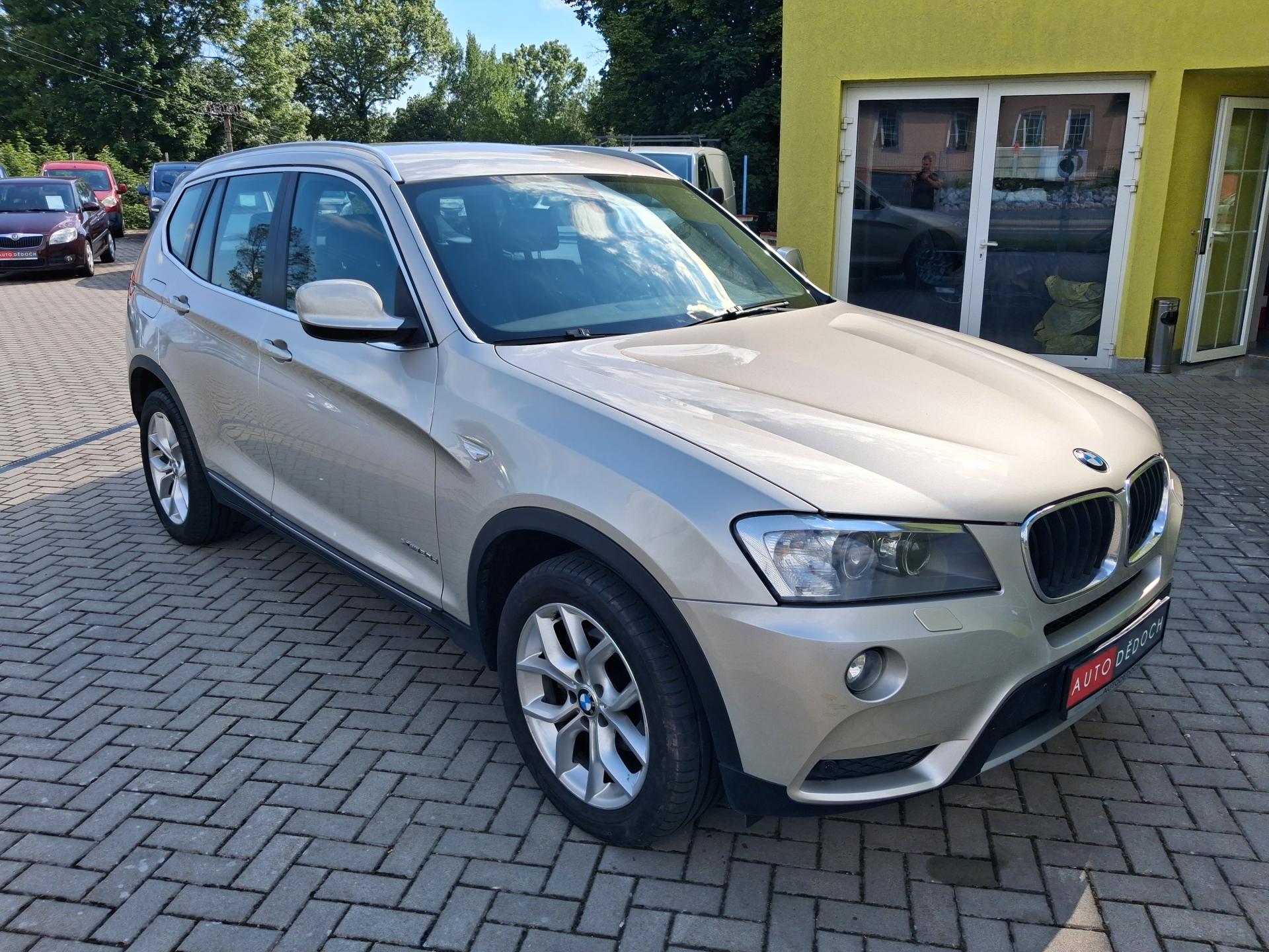 BMW X3 2,0D XDRIVE ČR SERVISKA 2xKOLA