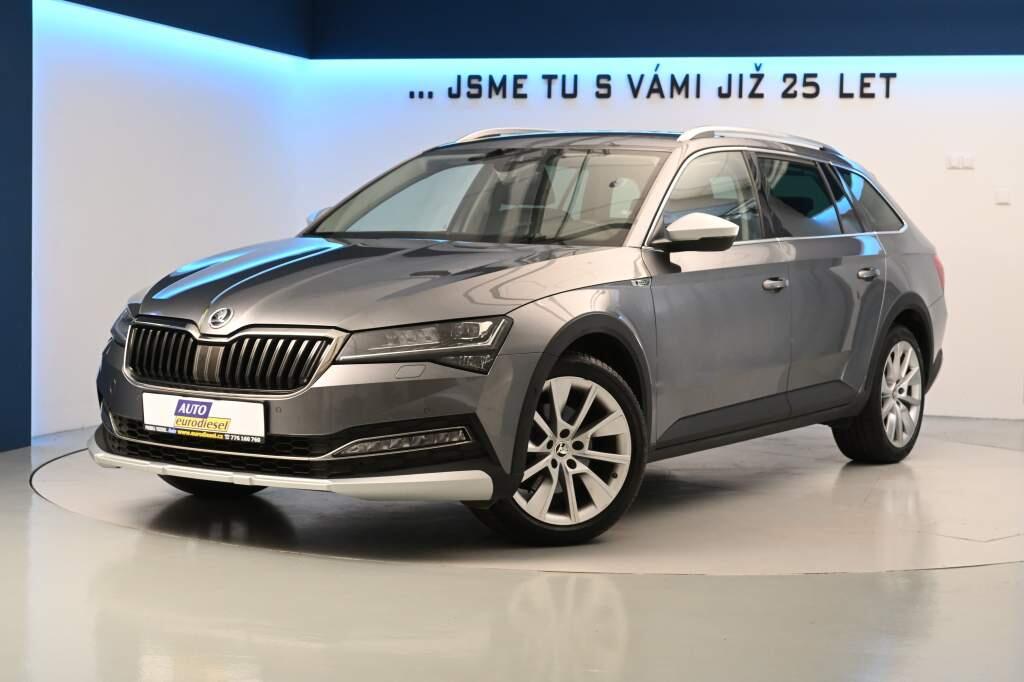 Škoda Superb 2.0 DSG 4x4 SCOUT Matrix LED T