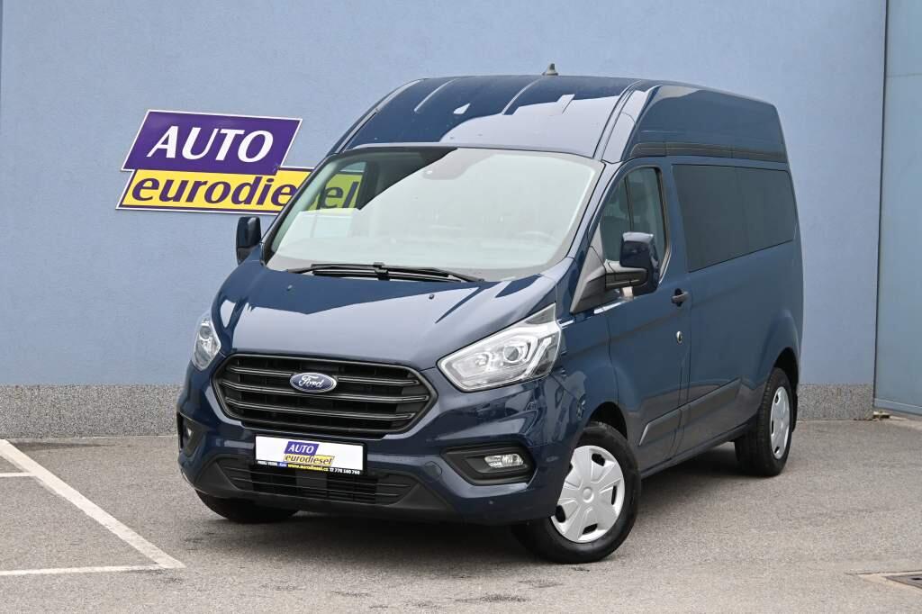 Ford Transit Custom 2.0 320 L2H2 9 Míst 96 KW Klim