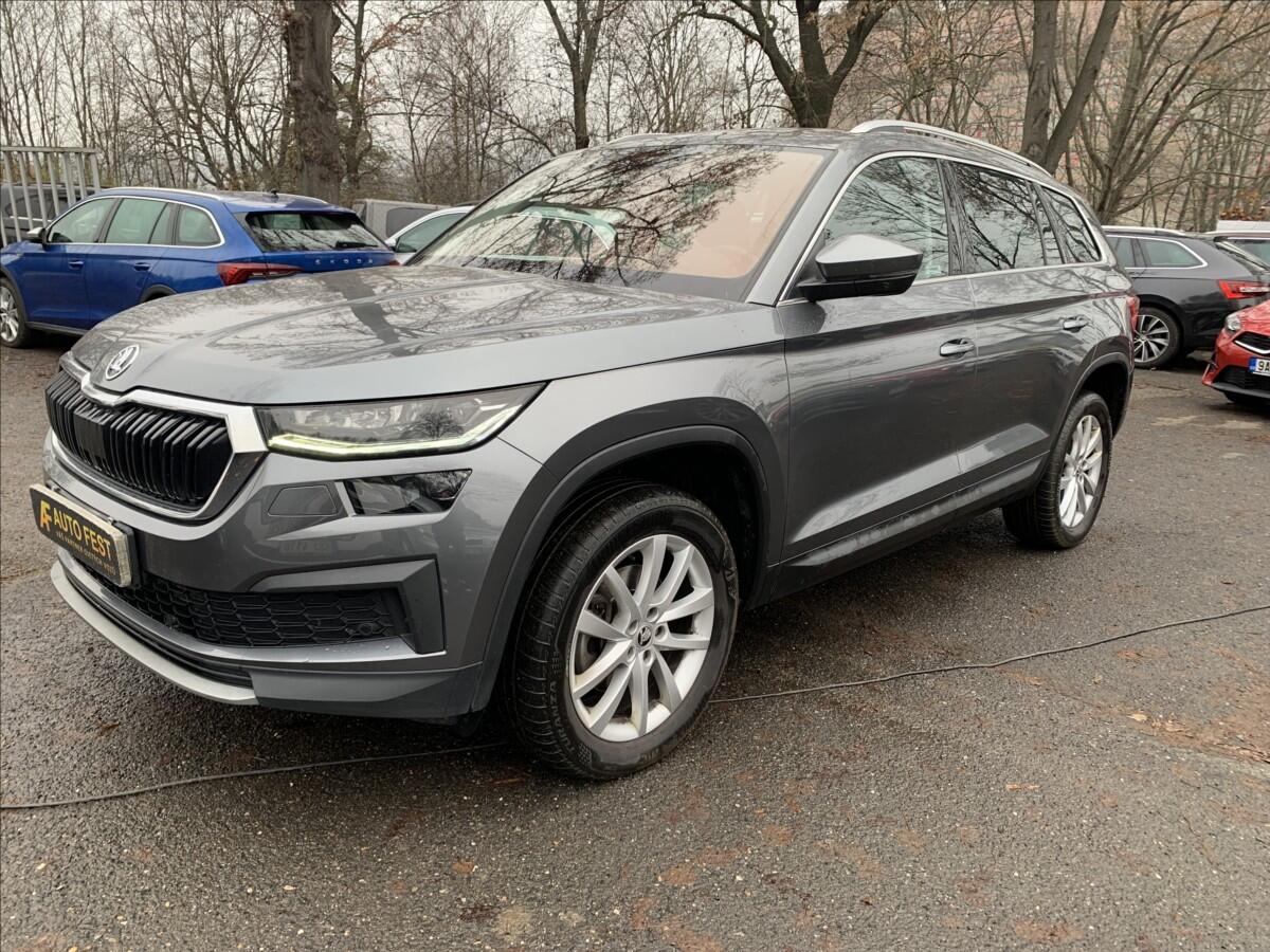 Škoda Kodiaq 2,0 TDI DSG STYLE ČR,1.MAJITEL