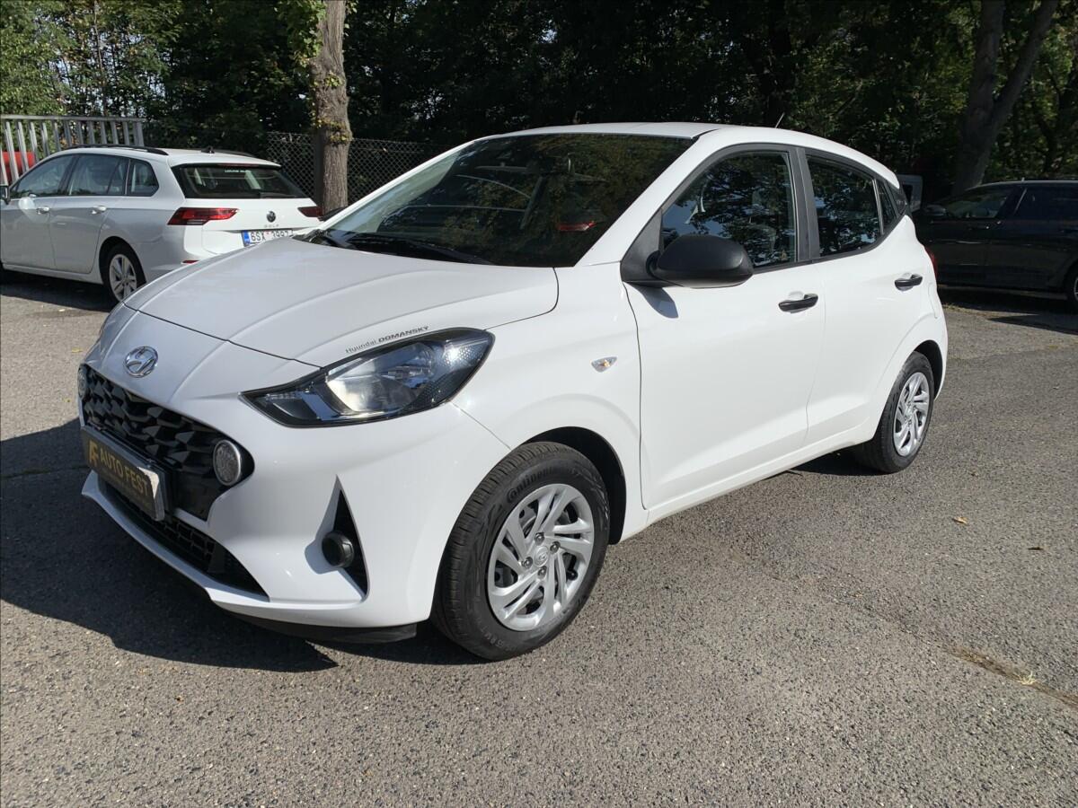 Hyundai i10 1,0 i ČR,1.MAJITEL,SERVISKA