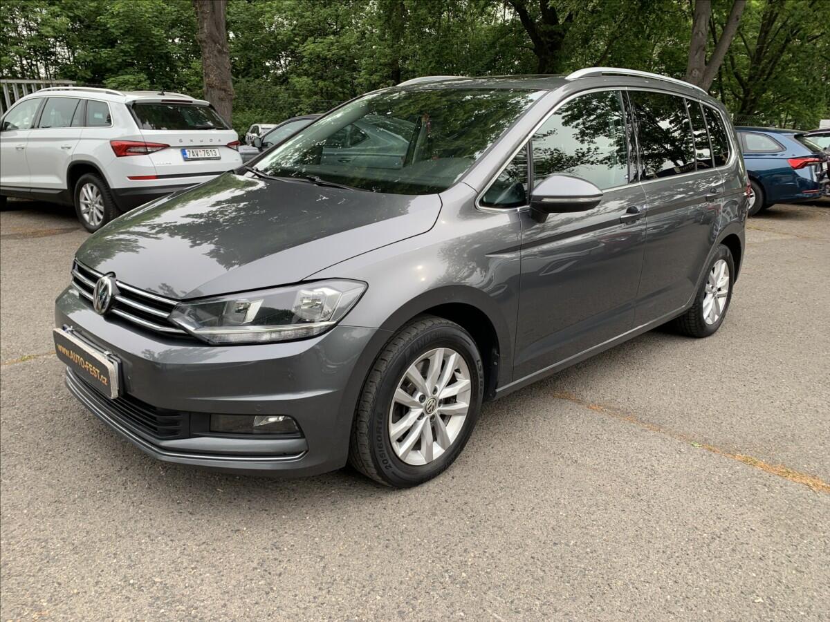 Volkswagen Touran 1,6 TDI DSG, 7.MÍST