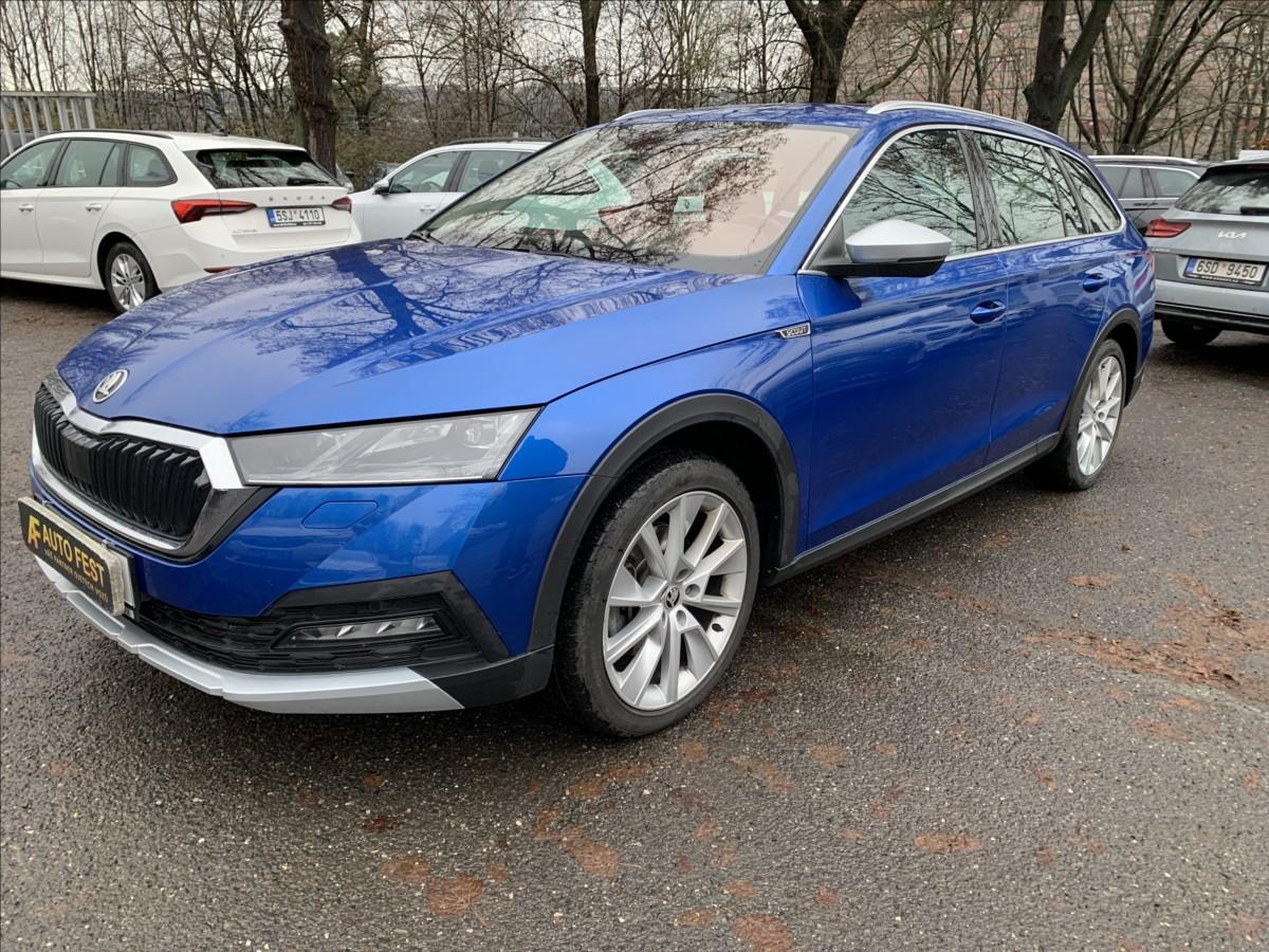 Škoda Octavia 2,0 TDI SCOUT DSG 4x4 ČR,1.MAJ