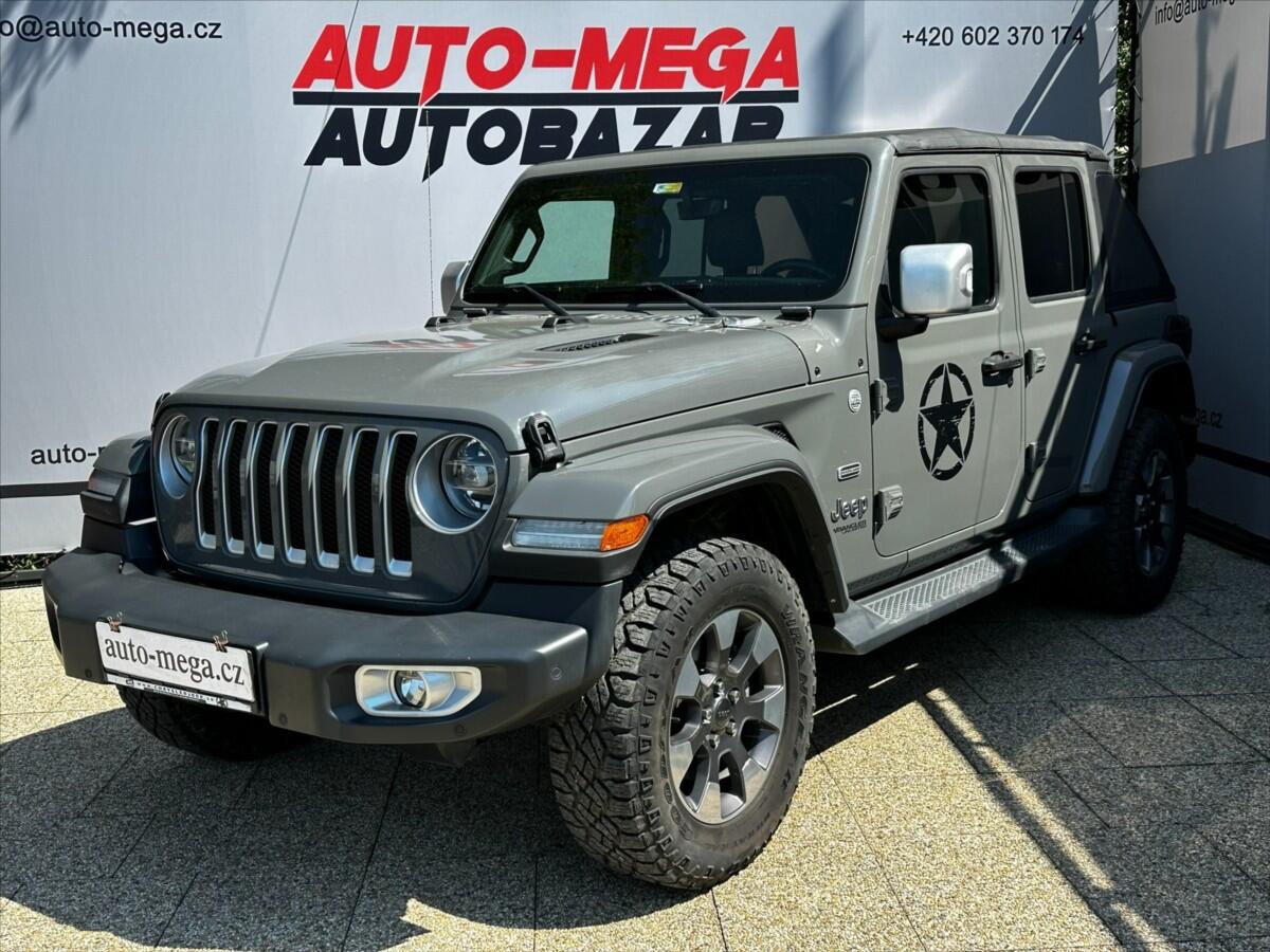 Jeep Wrangler 2,0 SAHARA-OVERLAND-CZ-HARDTOP