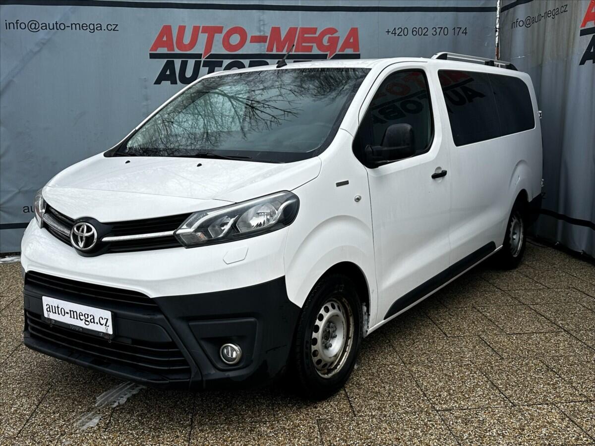 Toyota ProAce 2,0 2.0D-4D 110kW 9 MÍSTNÉ-CZ!