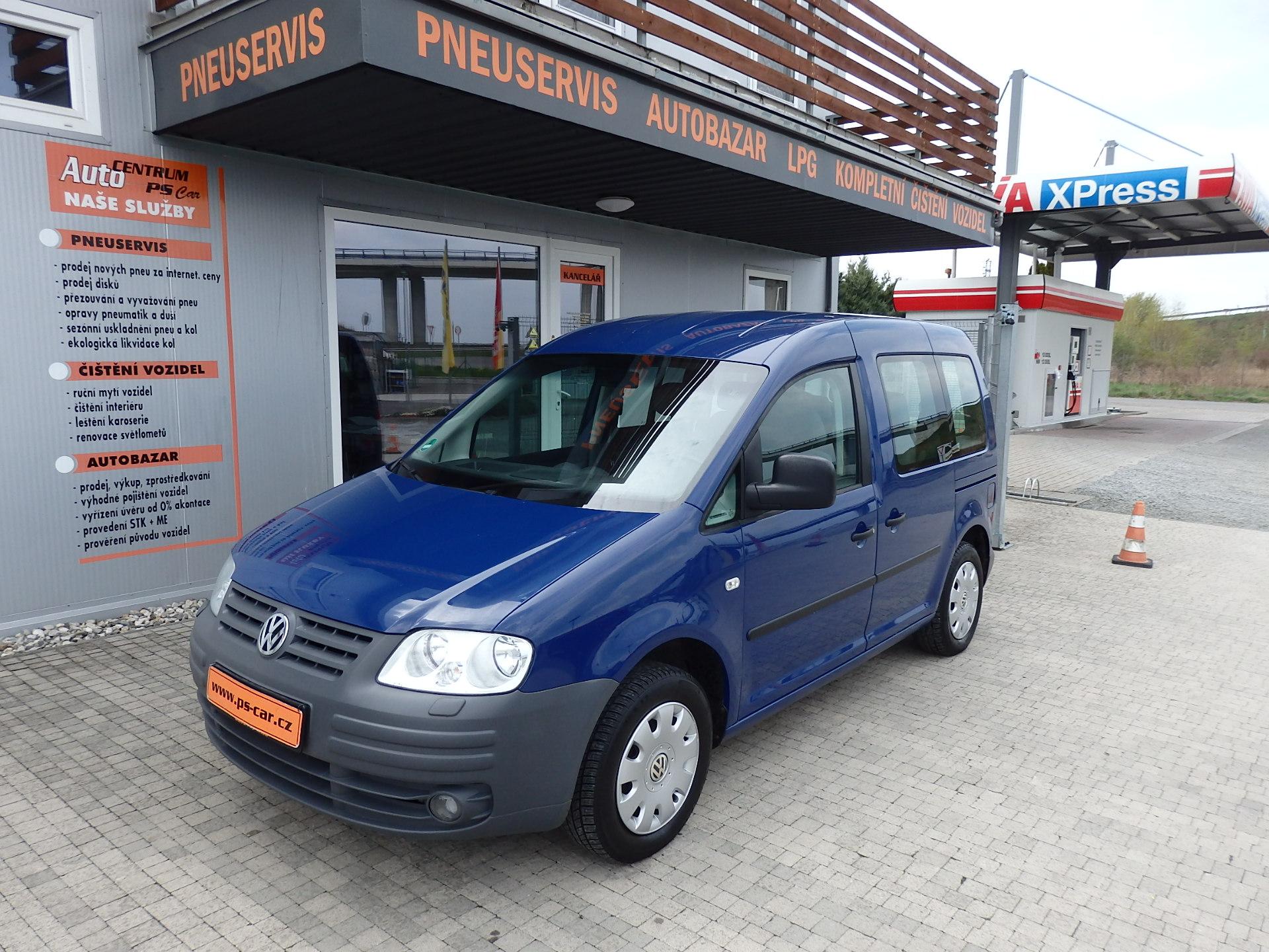 Volkswagen Caddy LIFE 1.6i KLIMA, ZÁVĚS