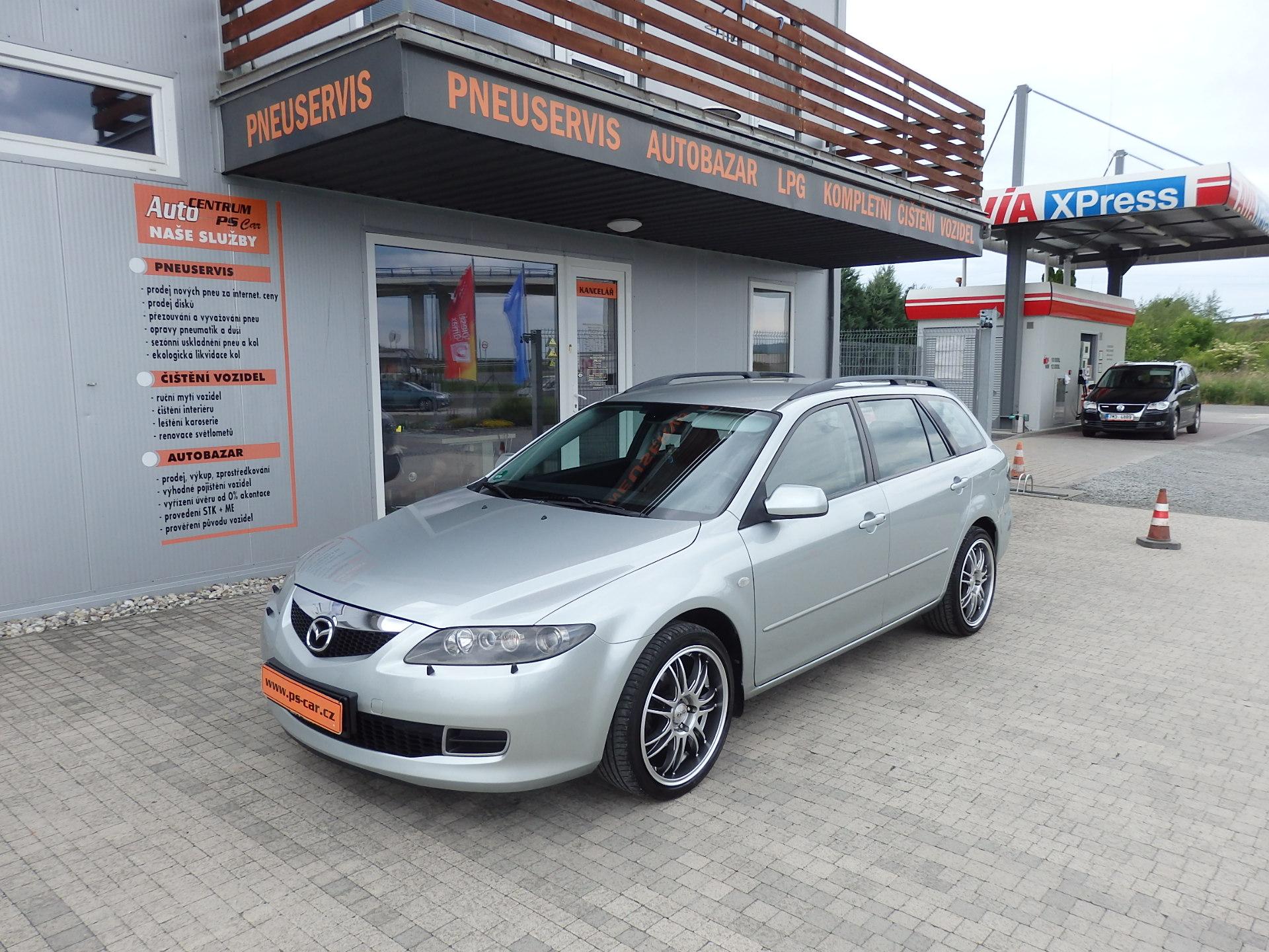 Mazda 6 2.3i XENONY, KŮŽE, ALU 18