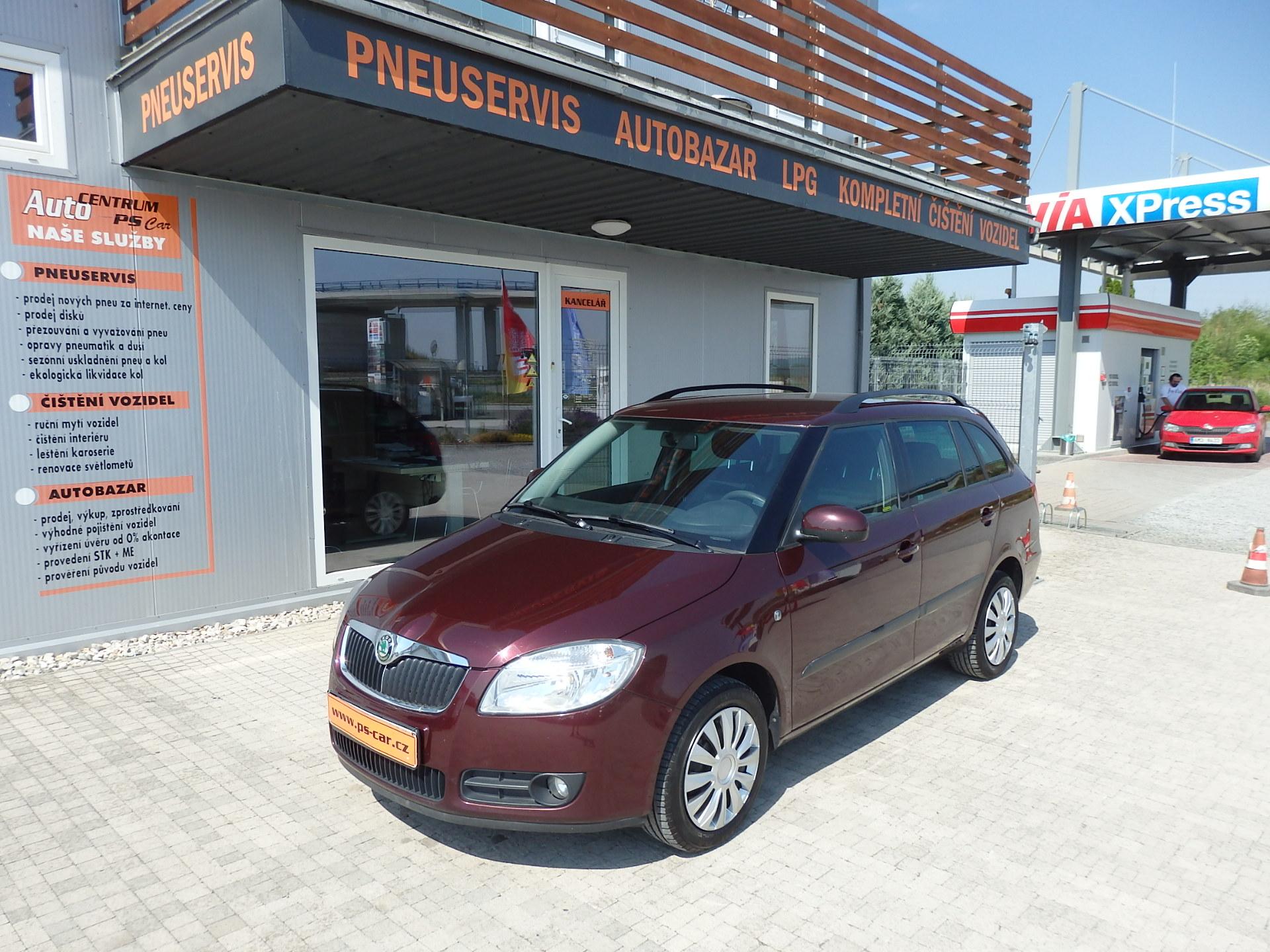 Škoda Fabia COMBI 1.4 16V ABS, KLIMATIZACE
