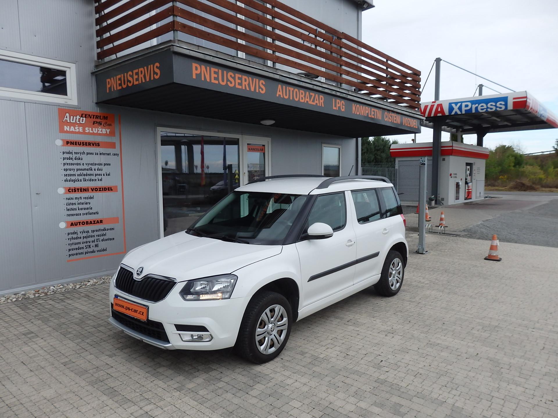 Škoda Yeti 1.2 TSI 77 kW ZÁVĚS, LPG
