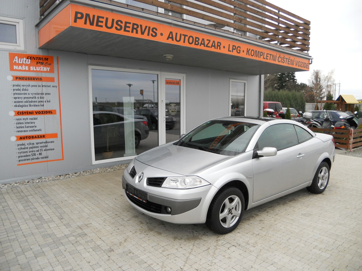 Renault Mégane CABRIO 1,6 16V KLIMA, SERVISKA