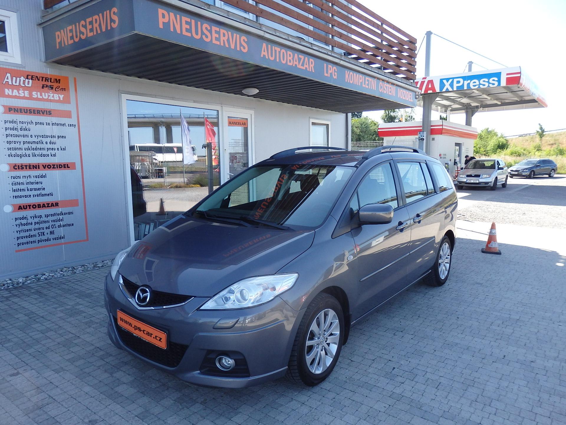 Mazda 5 2.0 16V 107 kW 7 MÍST, ZÁVĚS