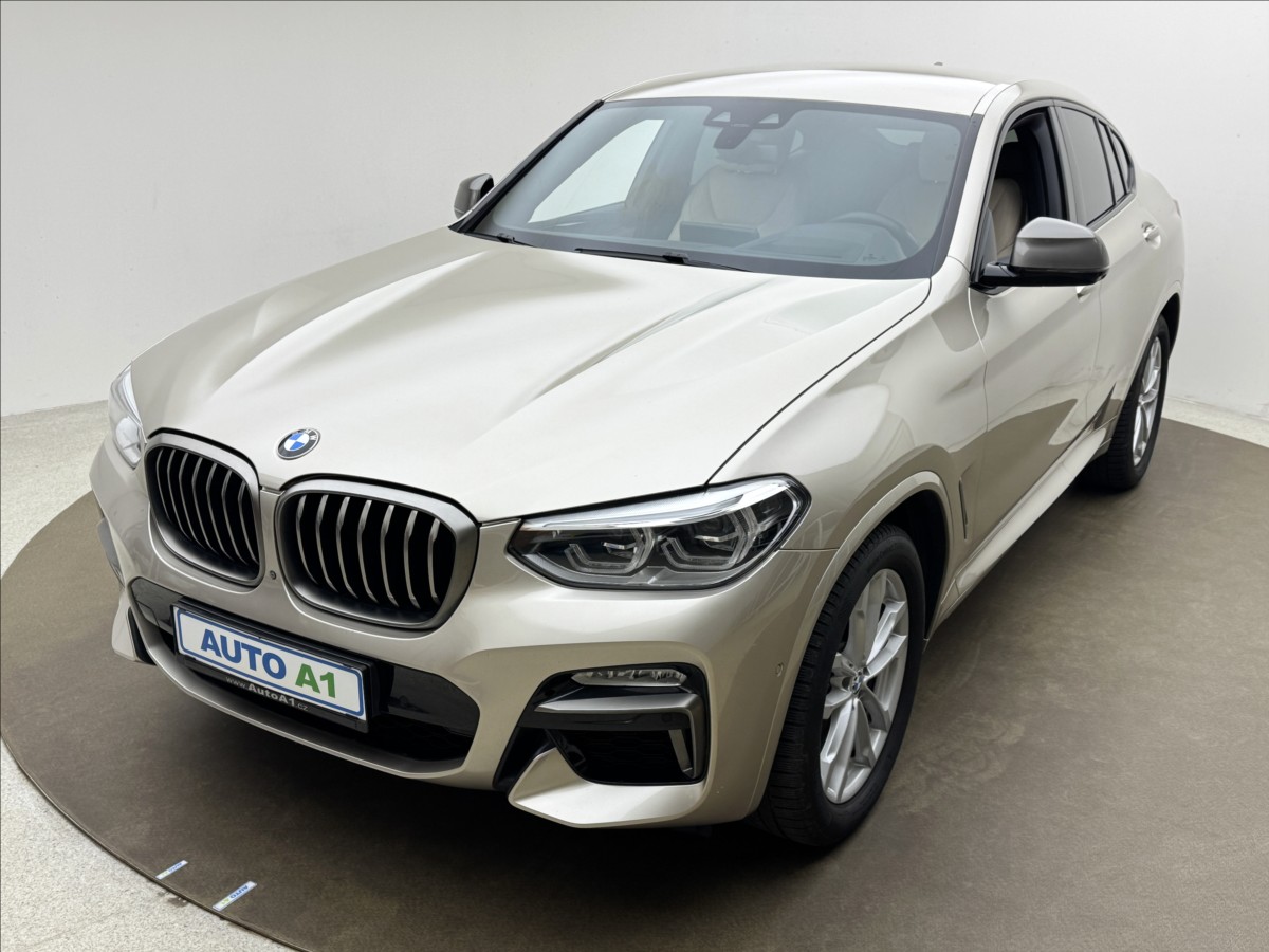 BMW X4 3,0 M40d DPH HUD 360° H/K CZ