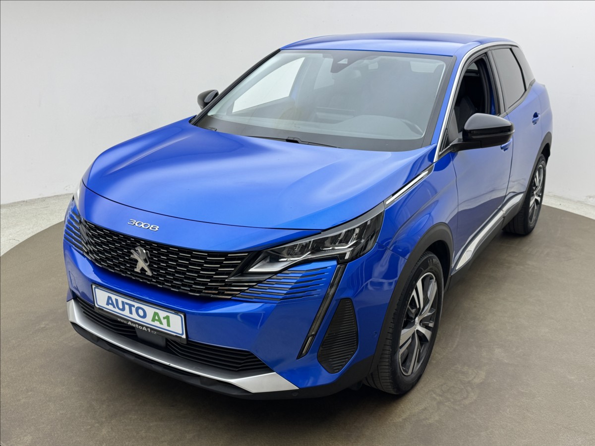 Peugeot 3008 1,2 ALLURE AUTOMAT LED 1MAJ ČR