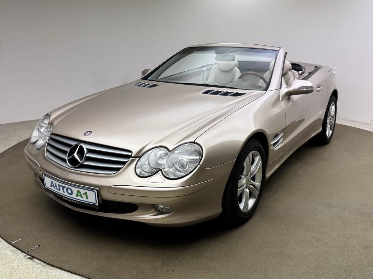 Mercedes-Benz SL 5,0 500 V8 225kW AT KŮŽE