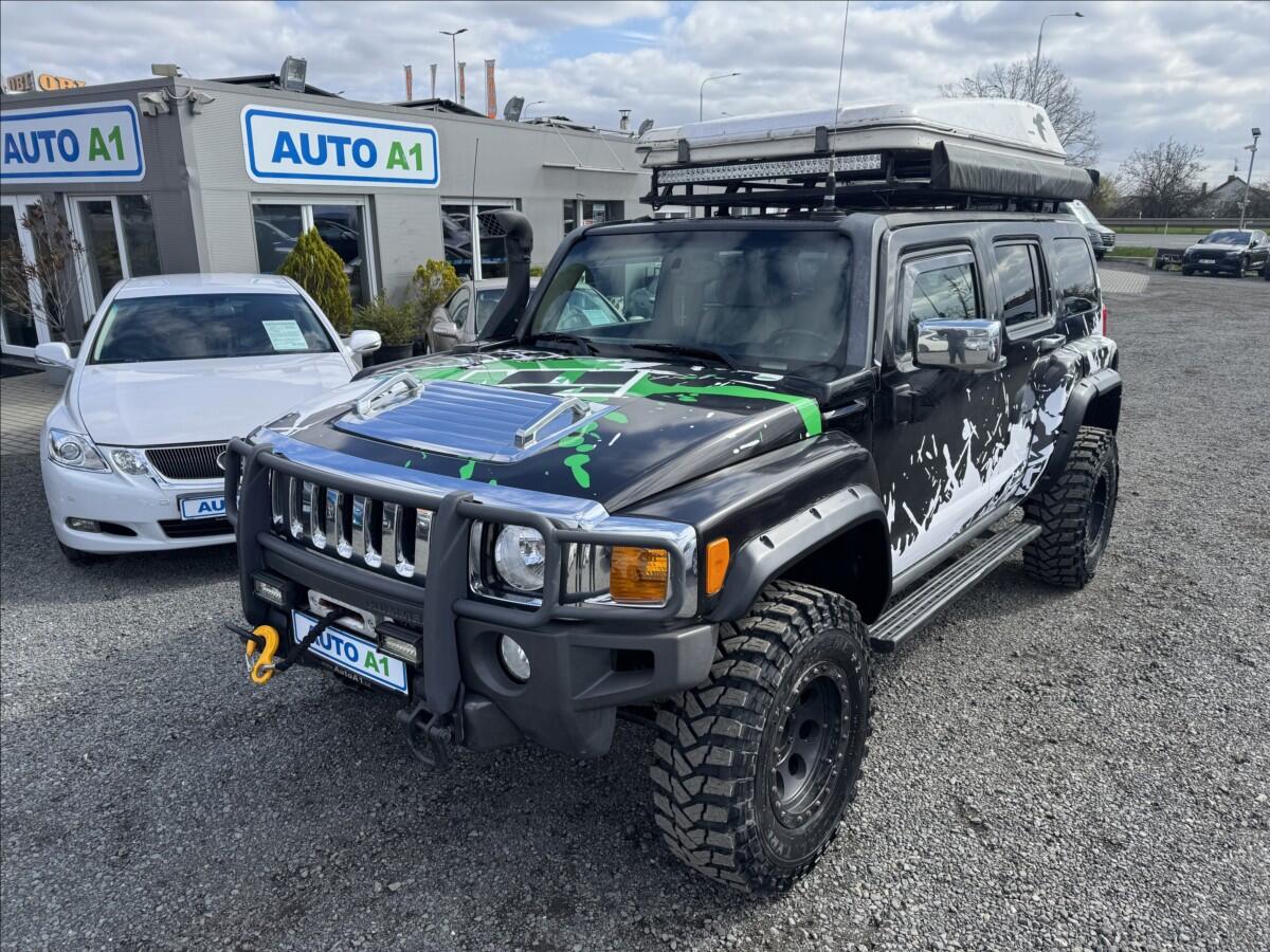Hummer H3 3,5 AUT KŮŽE 4X4 STAN NAVIJÁK