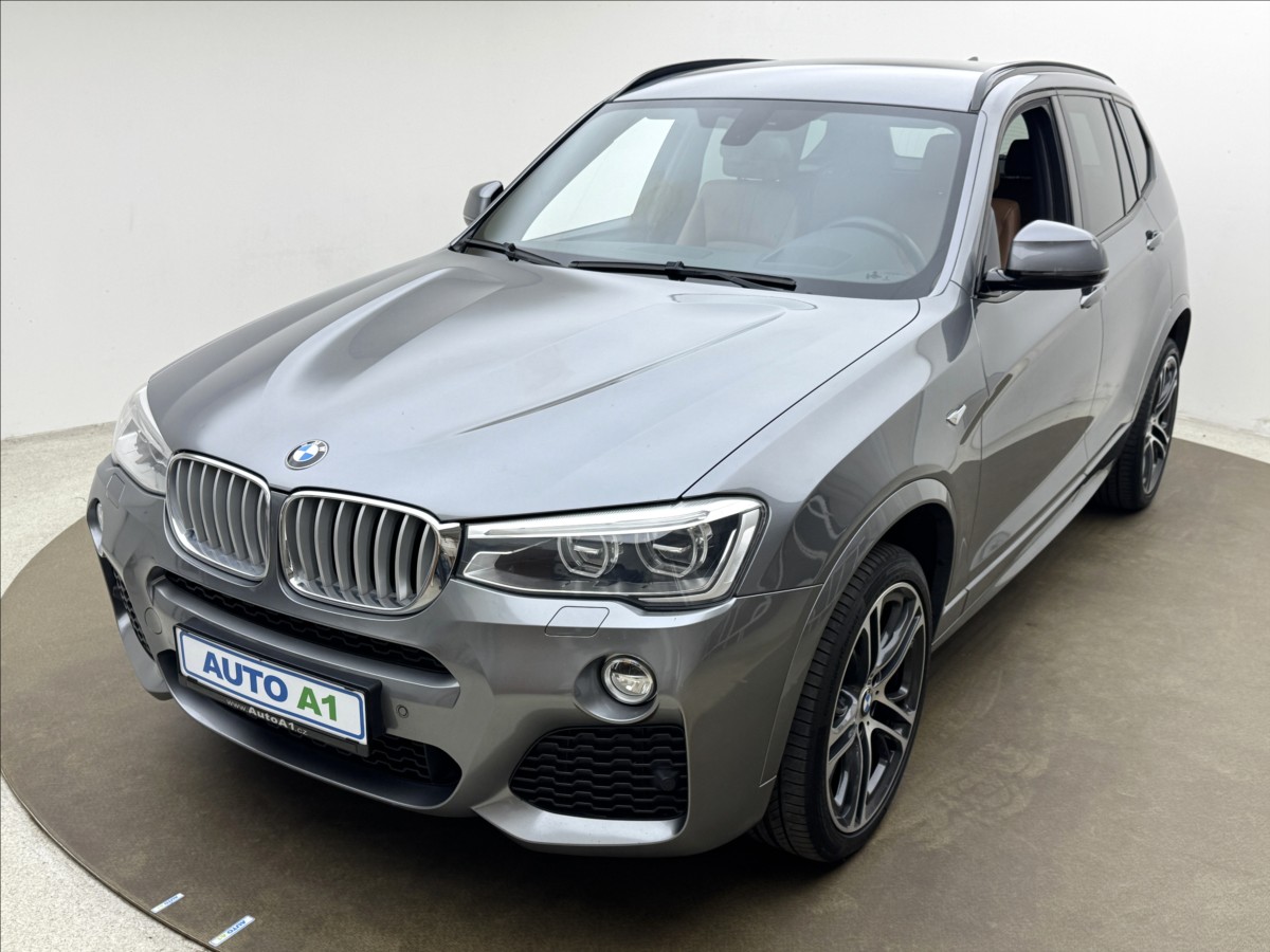 BMW X3 3,0 35d 4X4 M DPH KŮŽE LED ČR