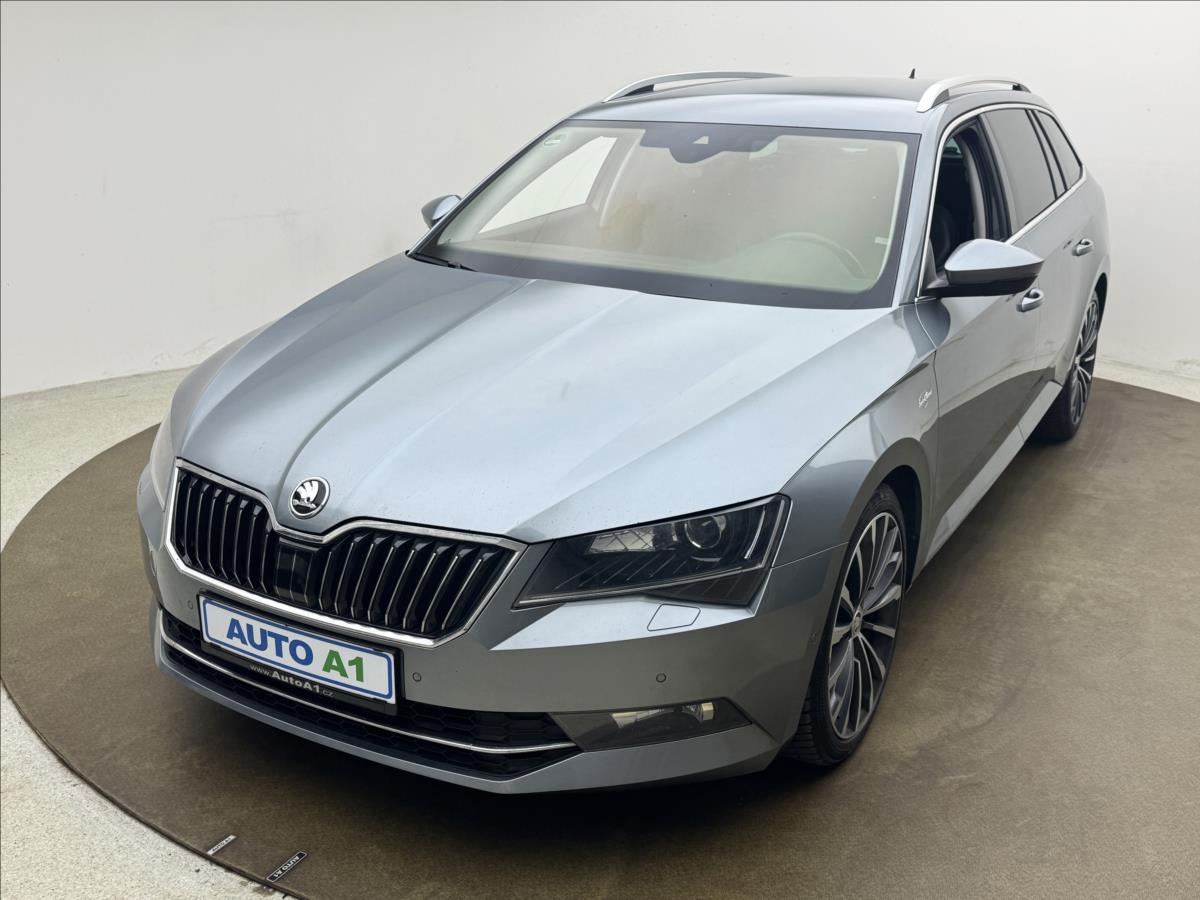 Škoda Superb 2,0 L&K DSG 4X4 DCC DPH TAŽNÉ