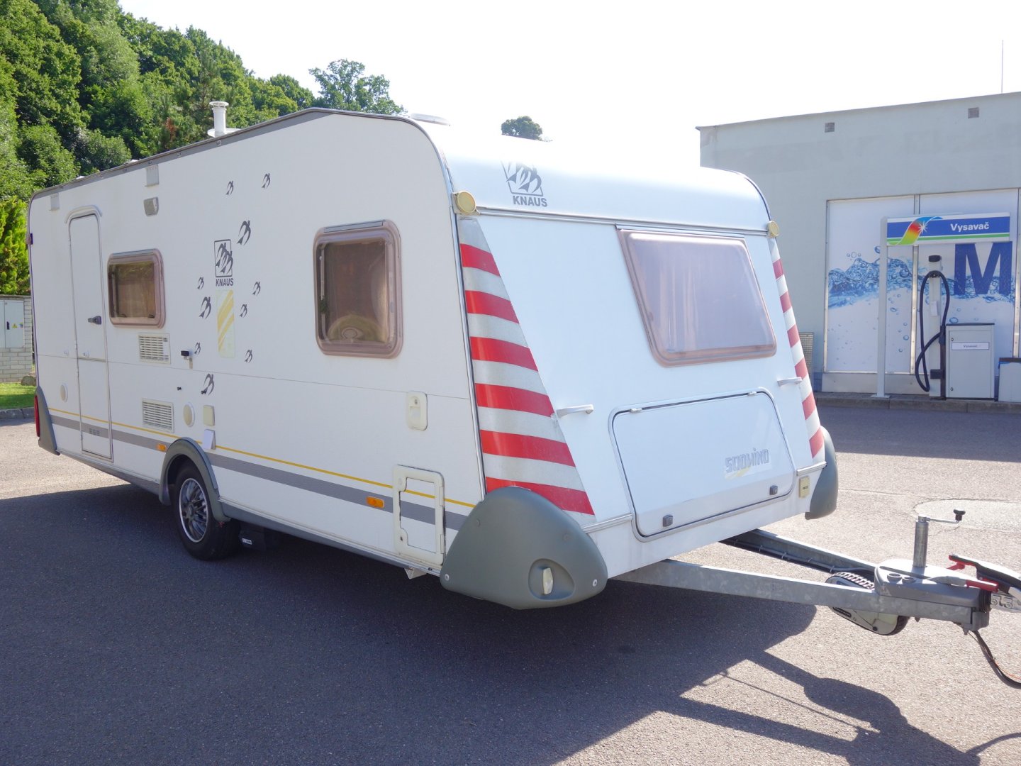 Knaus Südwind 500 -MOVER-SOLÁR-TV-TOP VÝBAVA