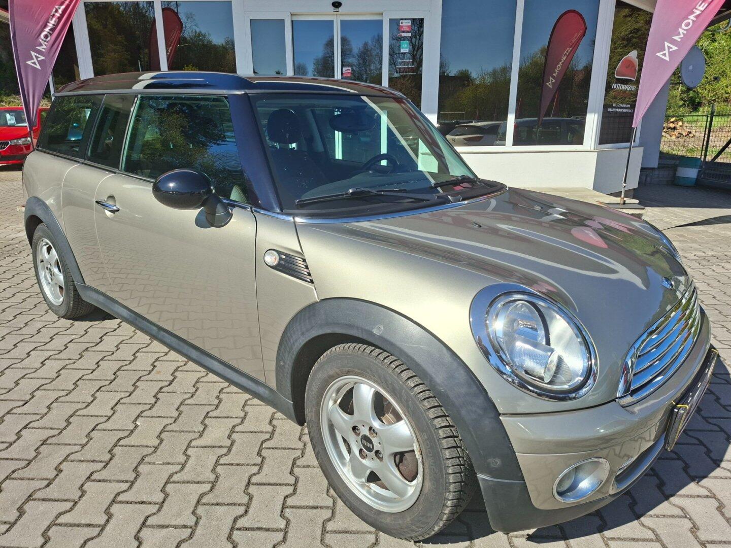 Mini Clubman 1.6i 88kW -VYHŘ.SED.-P.SENSORY