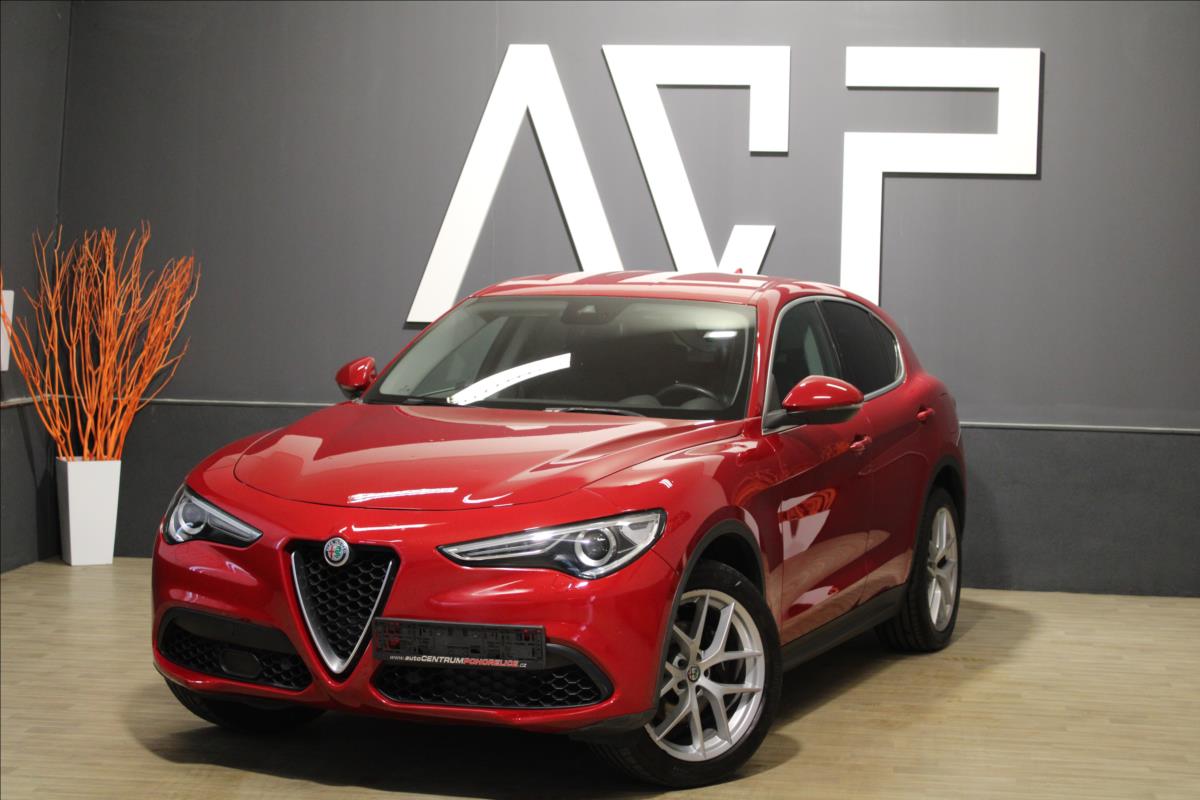 Alfa Romeo Stelvio 2,0TBi *280k*Q4*Kůže*Led*Výhře