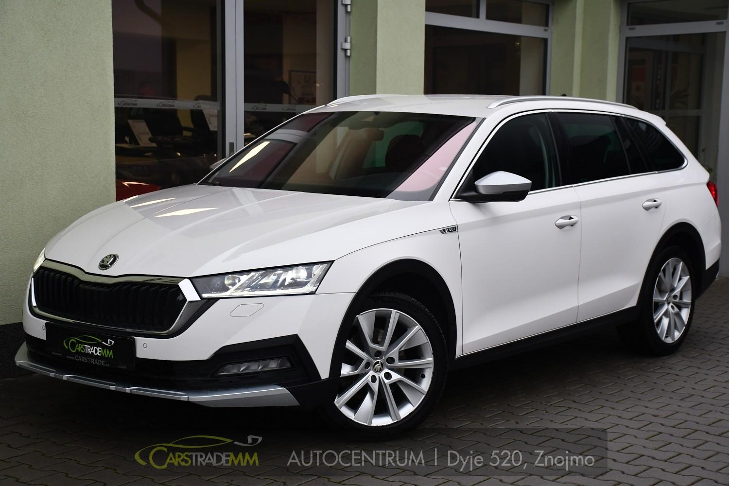 Škoda Octavia 2.0TDi DSG 4X4 SCOUT ČR 1M