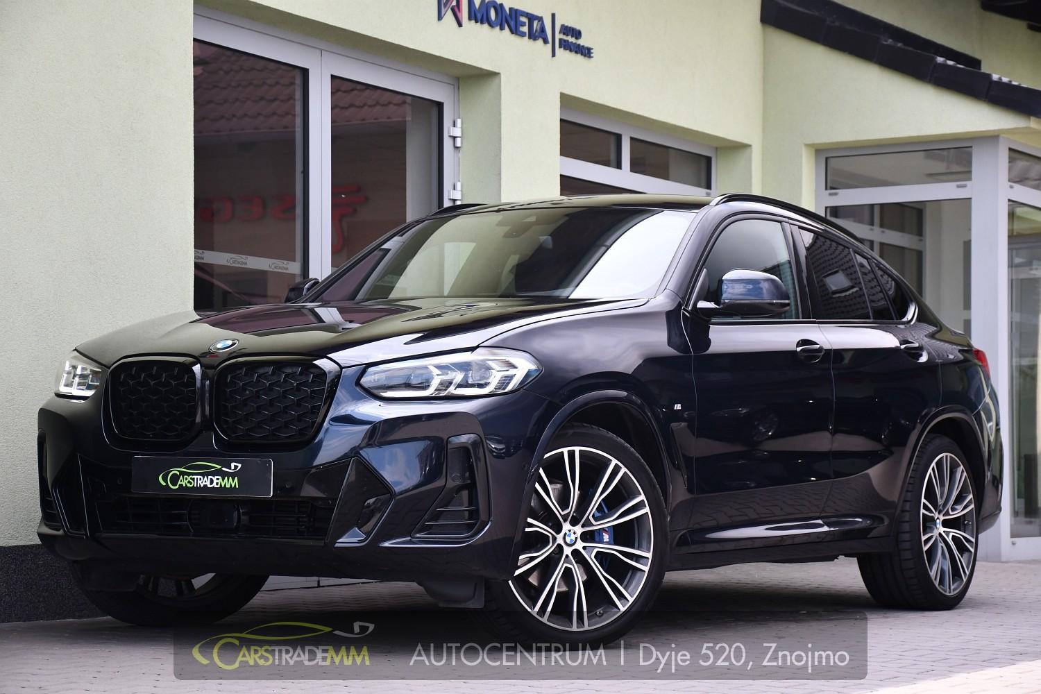 BMW X4 xD30d M-SPORT NTOP TAŽNÉ ČR 1M