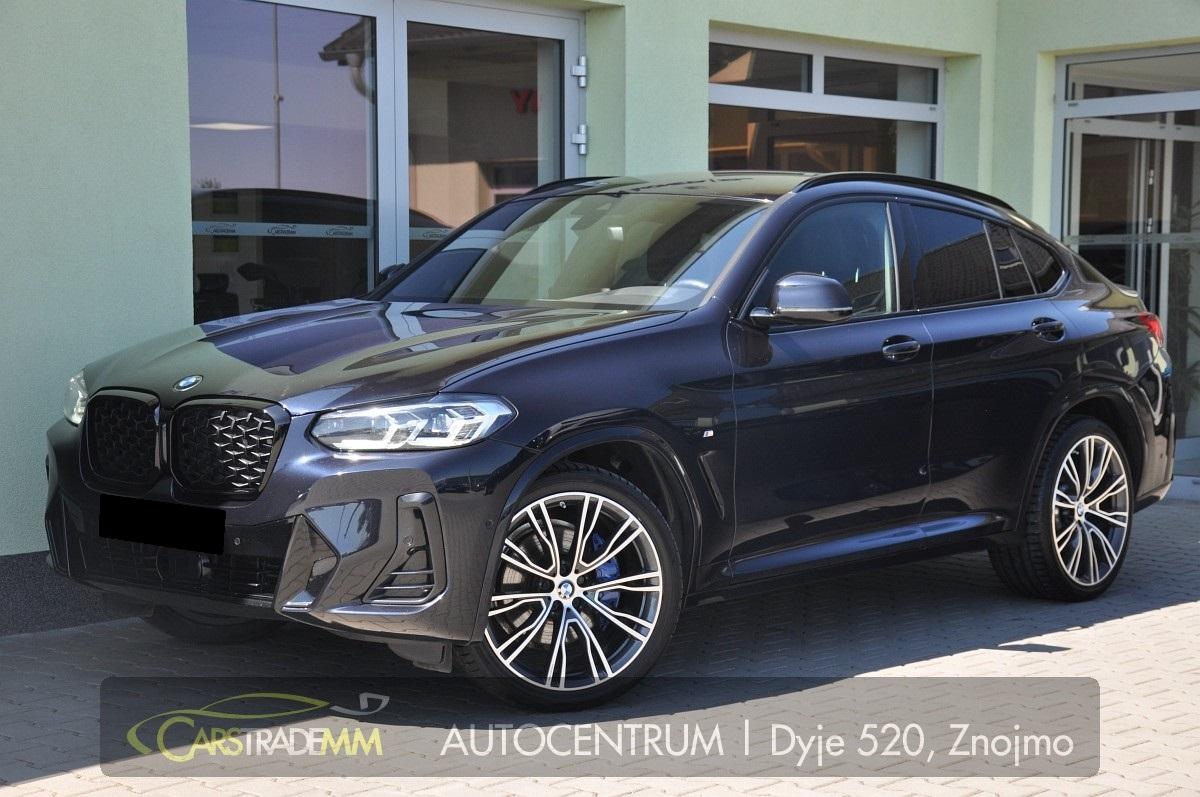 BMW X4 xD30d M-SPORT NTOP TAŽNÉ ČR 1M